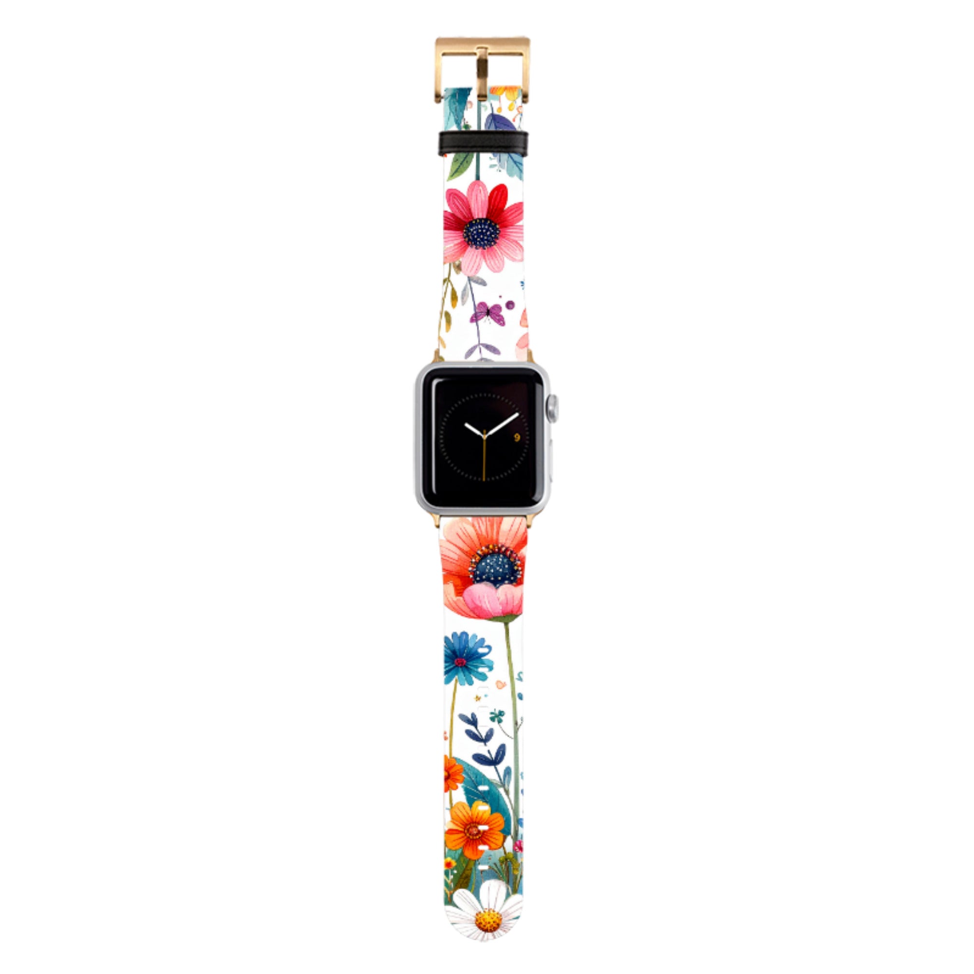 Field Floral Apple Watch Strap