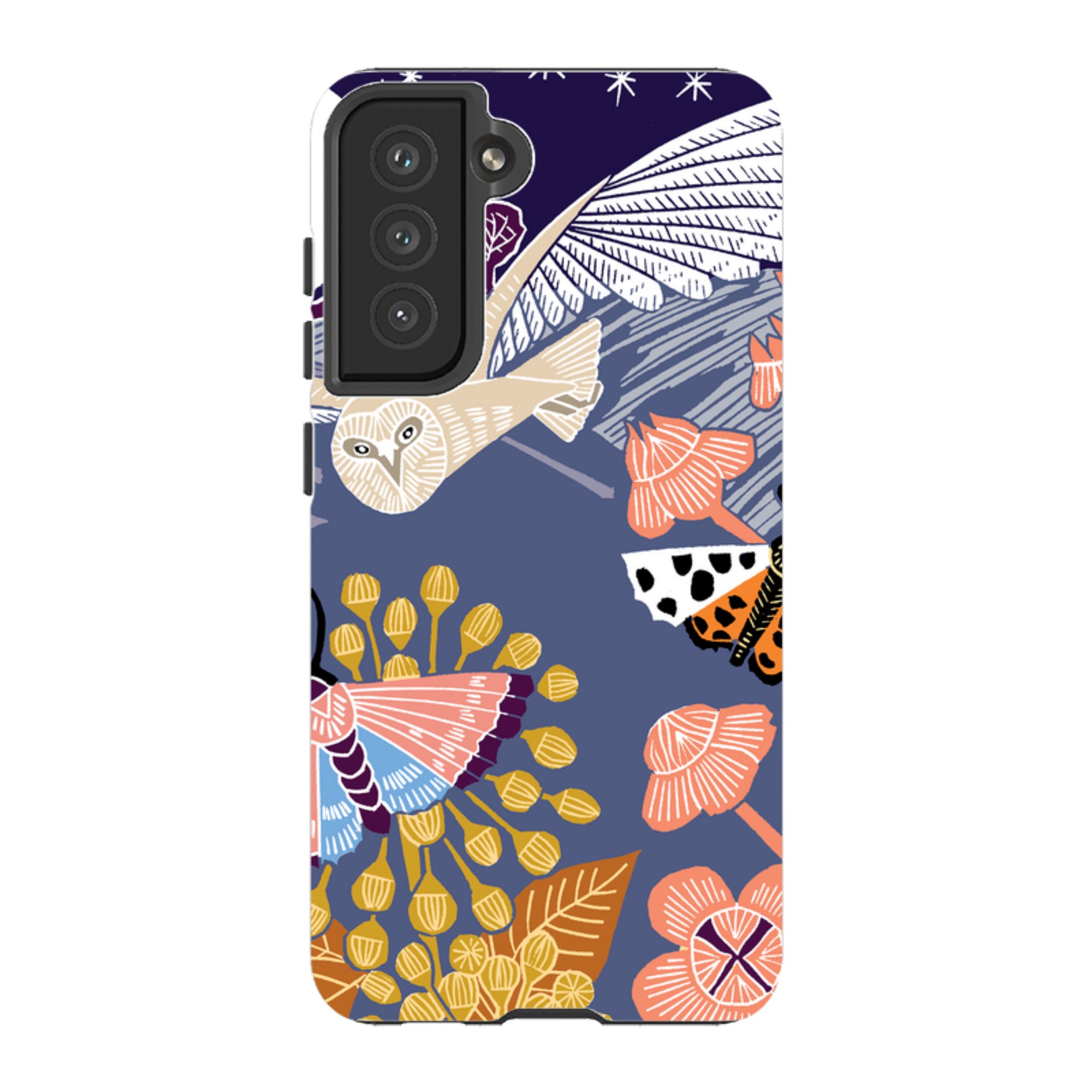 Samsung Tough Case - Evening Barn Owl By Kate Heiss