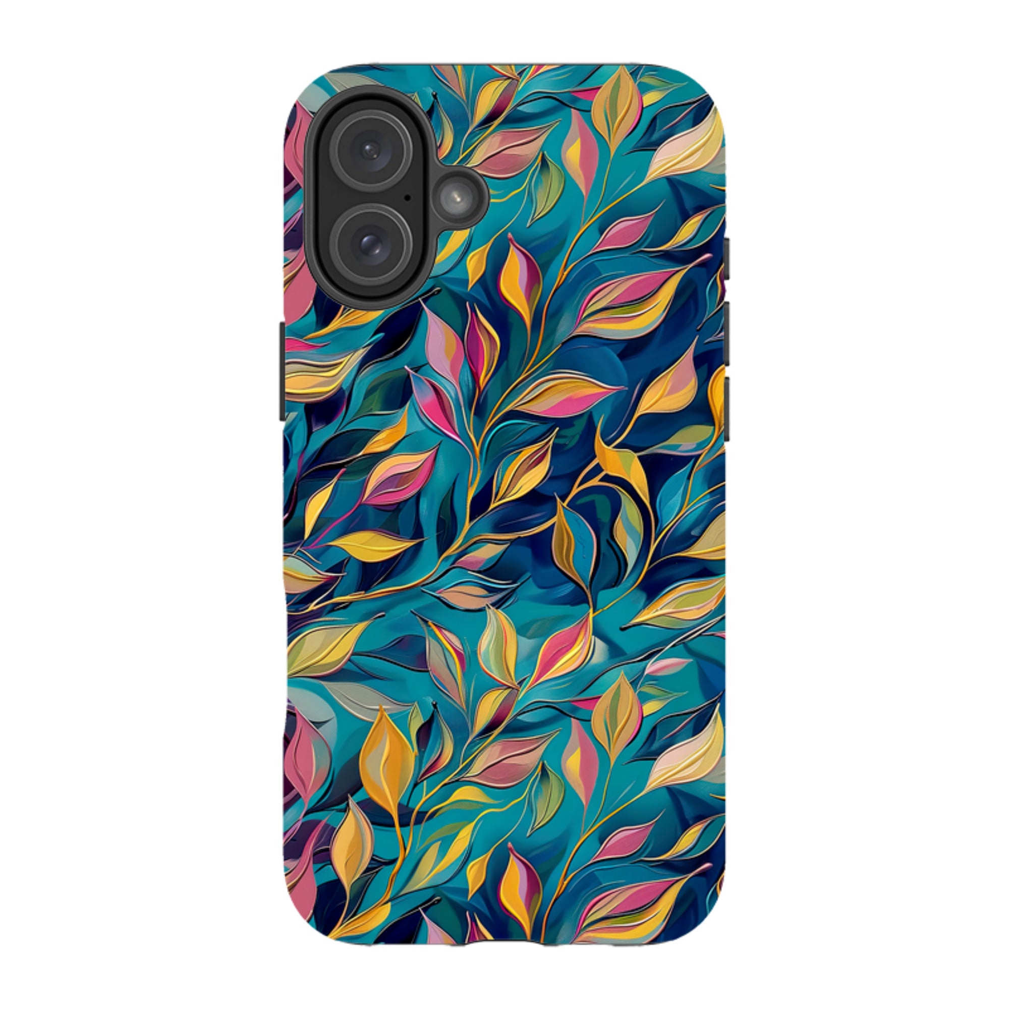 iPhone MagSafe Tough Case - Nutberry Leaves
