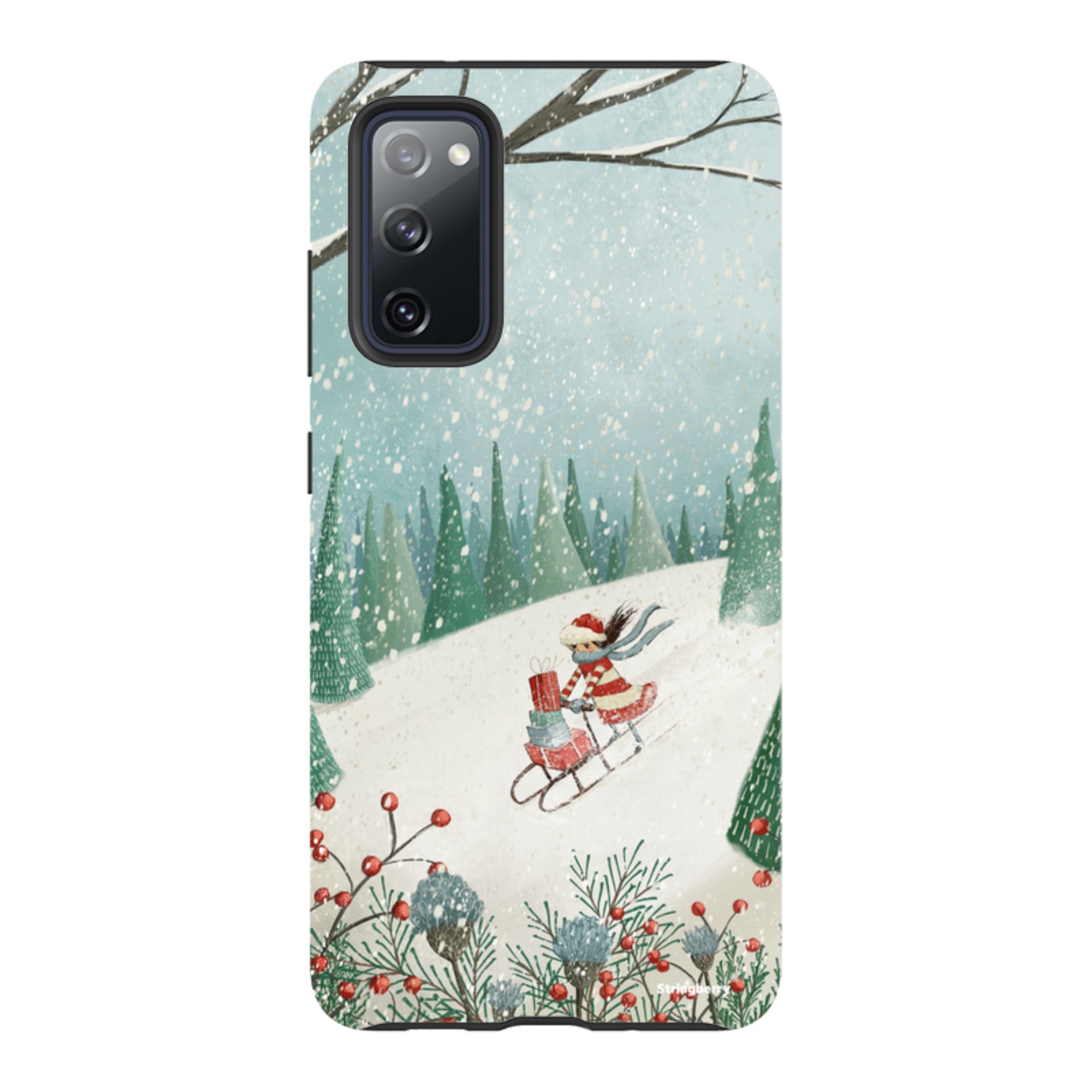 Samsung Tough Case - Sleigh Delivery By Maja Lindberg