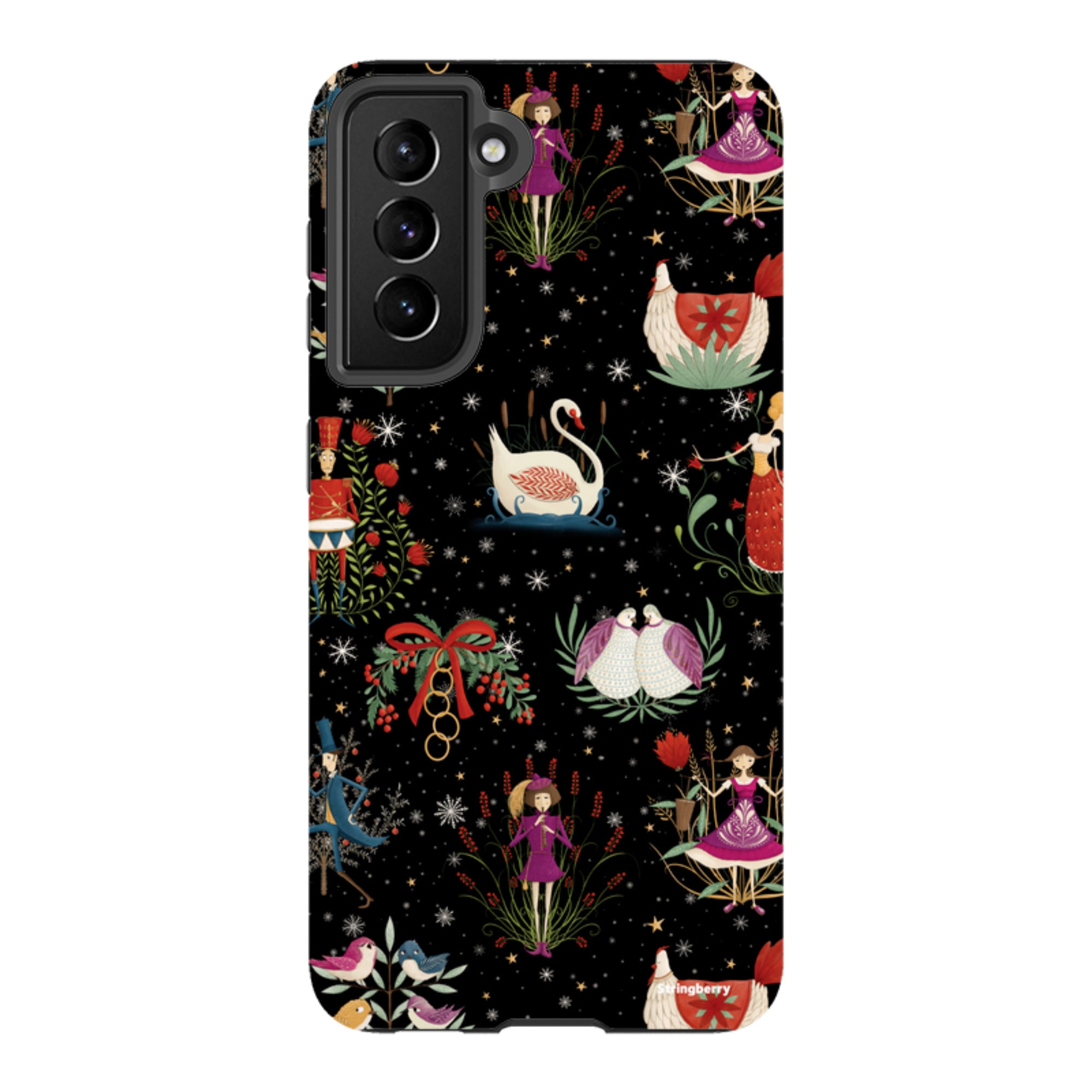 Samsung Tough Case - Twelve Days Black By Maja Lindberg