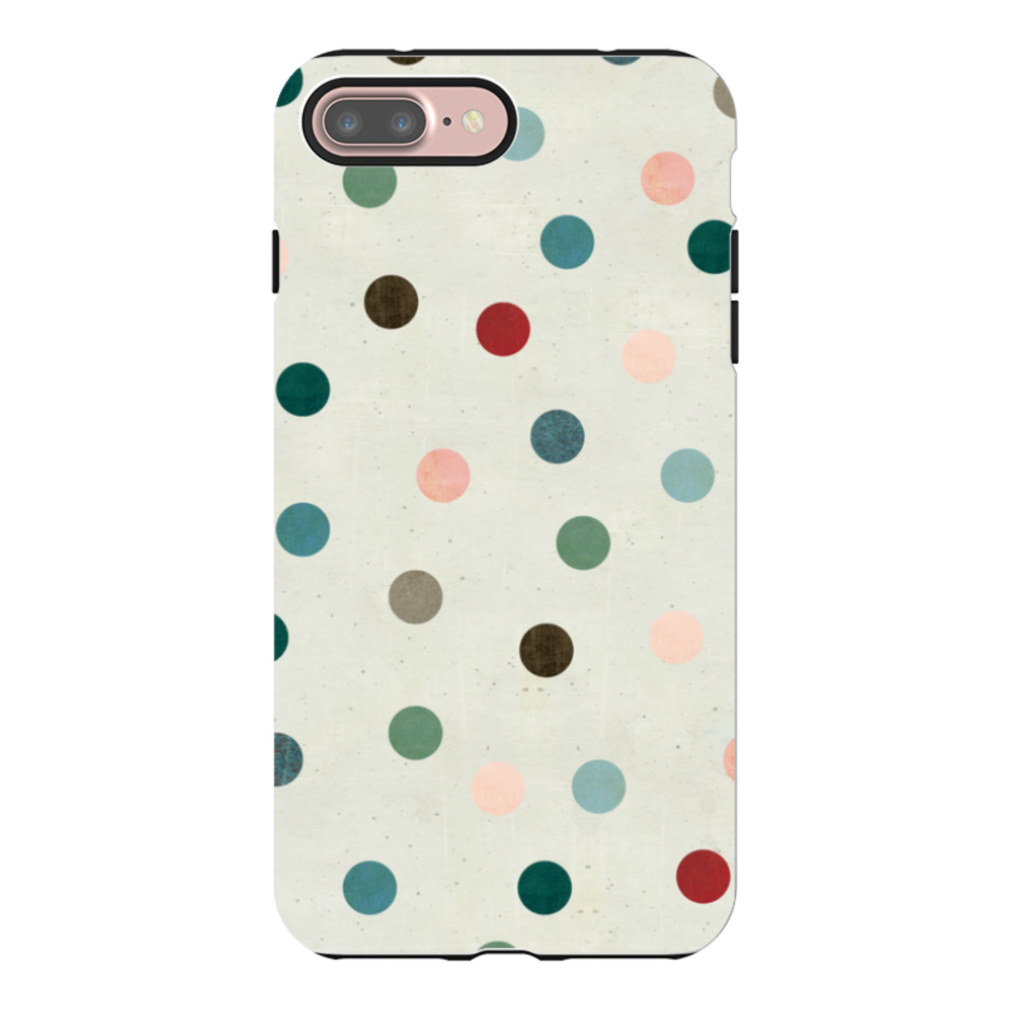 iPhone Tough Case - Whale Rider Dots By Katherine Quinn