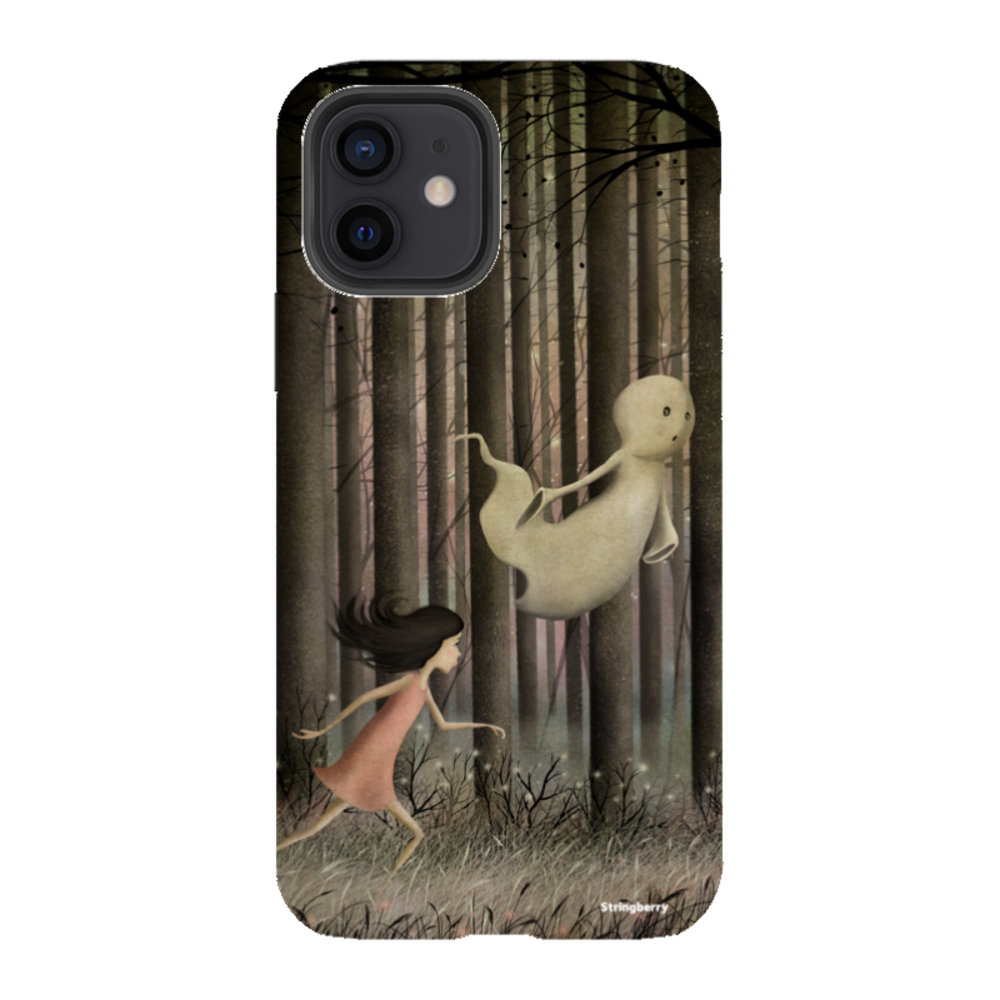 iPhone Tough Case - Little Ghost By Maja Lindberg