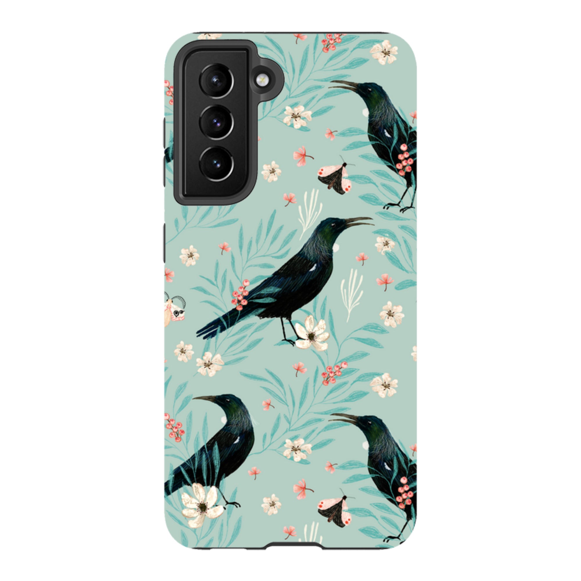 Samsung Tough Case - Tui Light Blue By Katherine Quinn