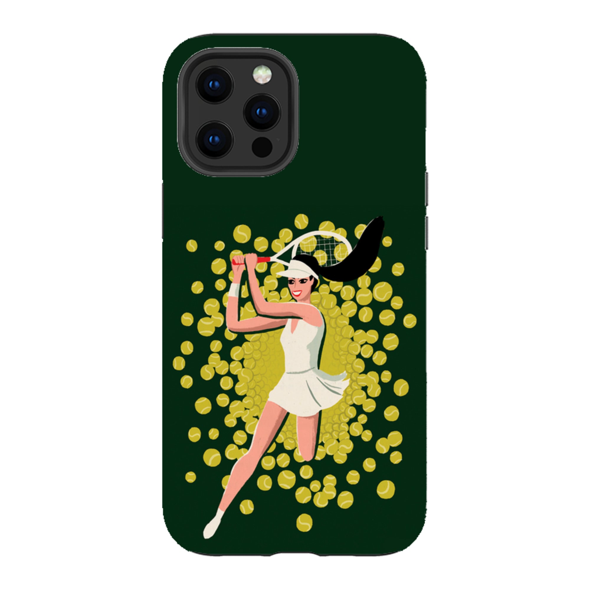 iPhone Tough Case - Tennis Burst