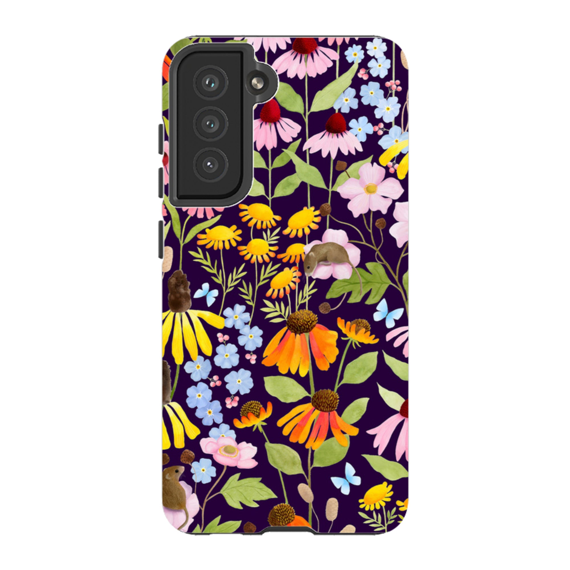 Samsung Tough Case - Mice And Wildflowers By Bex Parkin