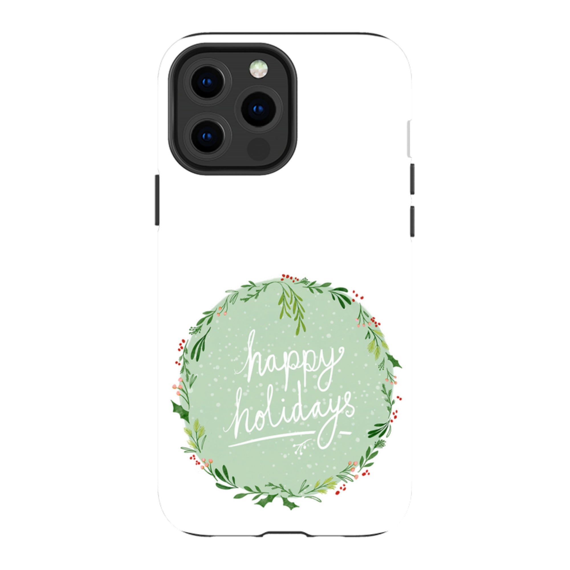 iPhone Tough Case - Happy Holidays By Katherine Quinn