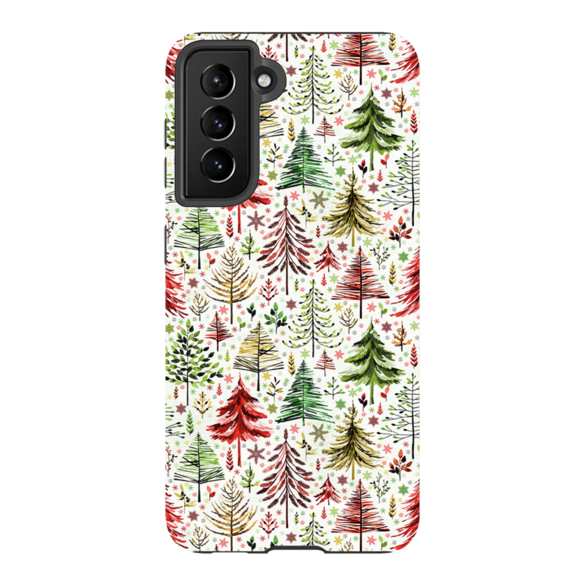 Samsung Tough Case - Xmas Trees By Elisabeth Haager