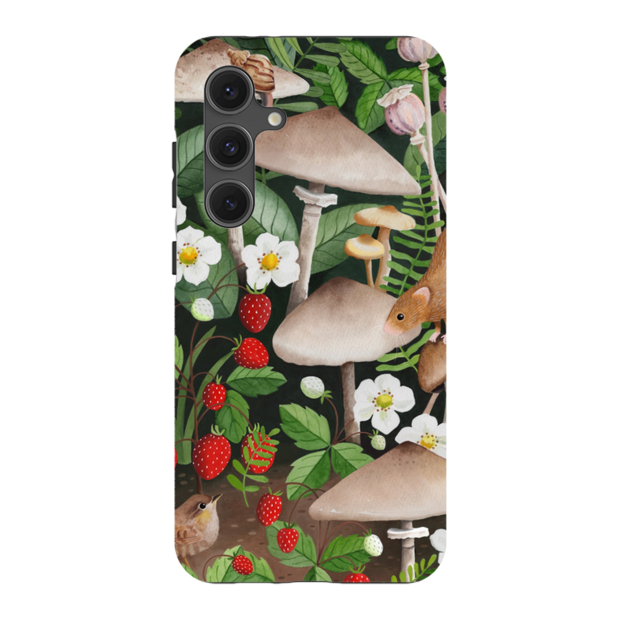 Samsung Tough Case - Strawberry Patch By Bex Parkin