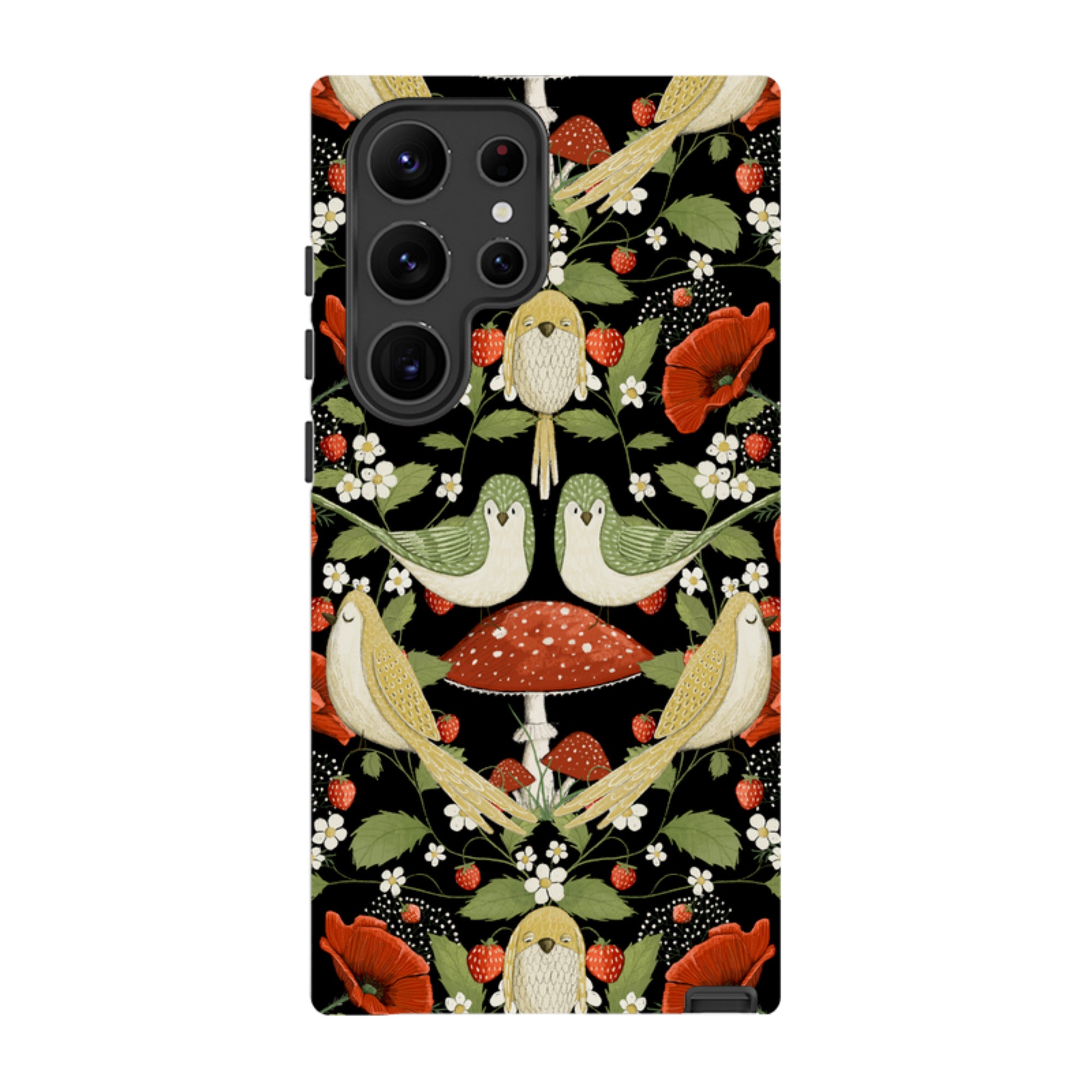Samsung Tough  Case - Red Poppies By Maja Lindberg