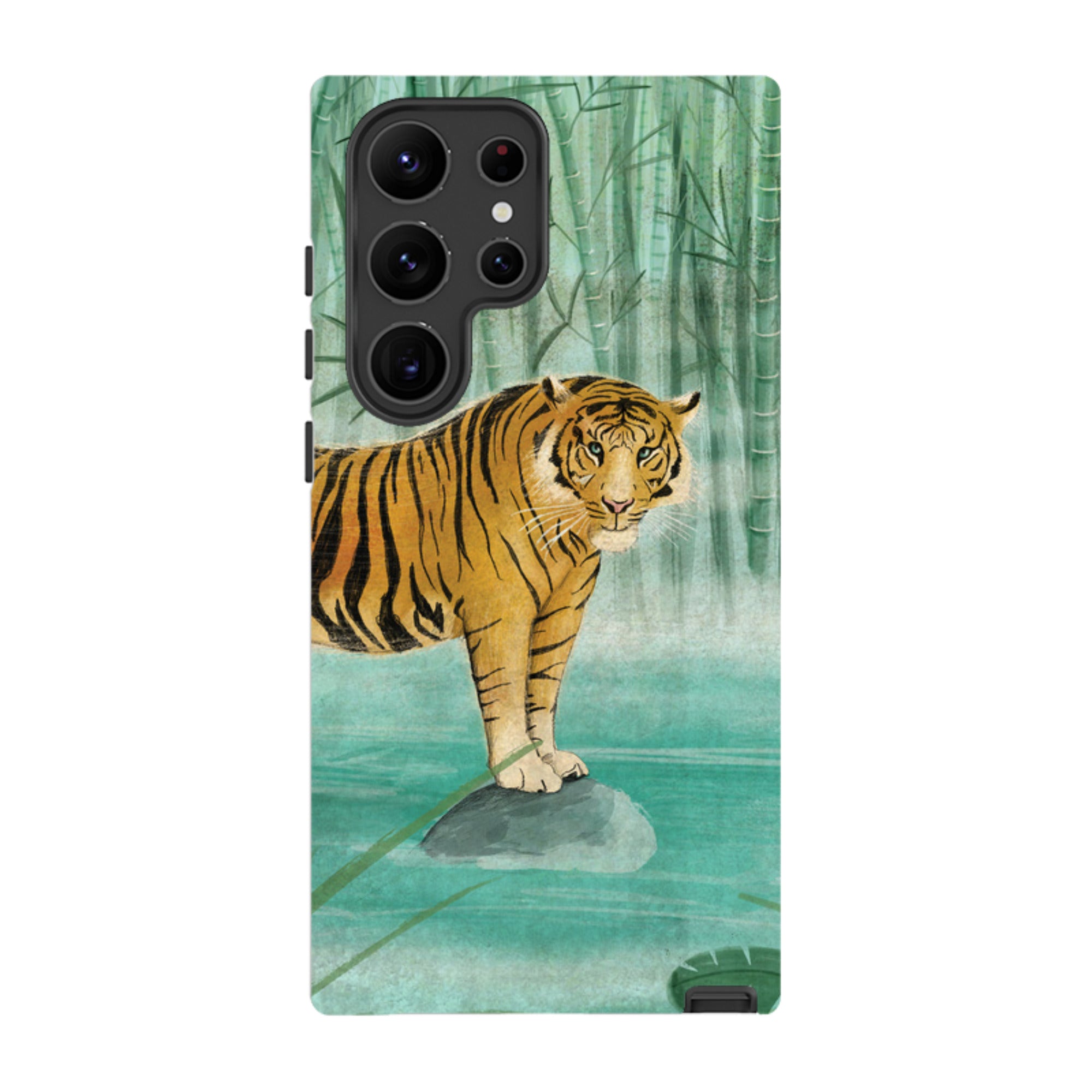 Samsung Tough Case - Tiger By Maja Lindberg
