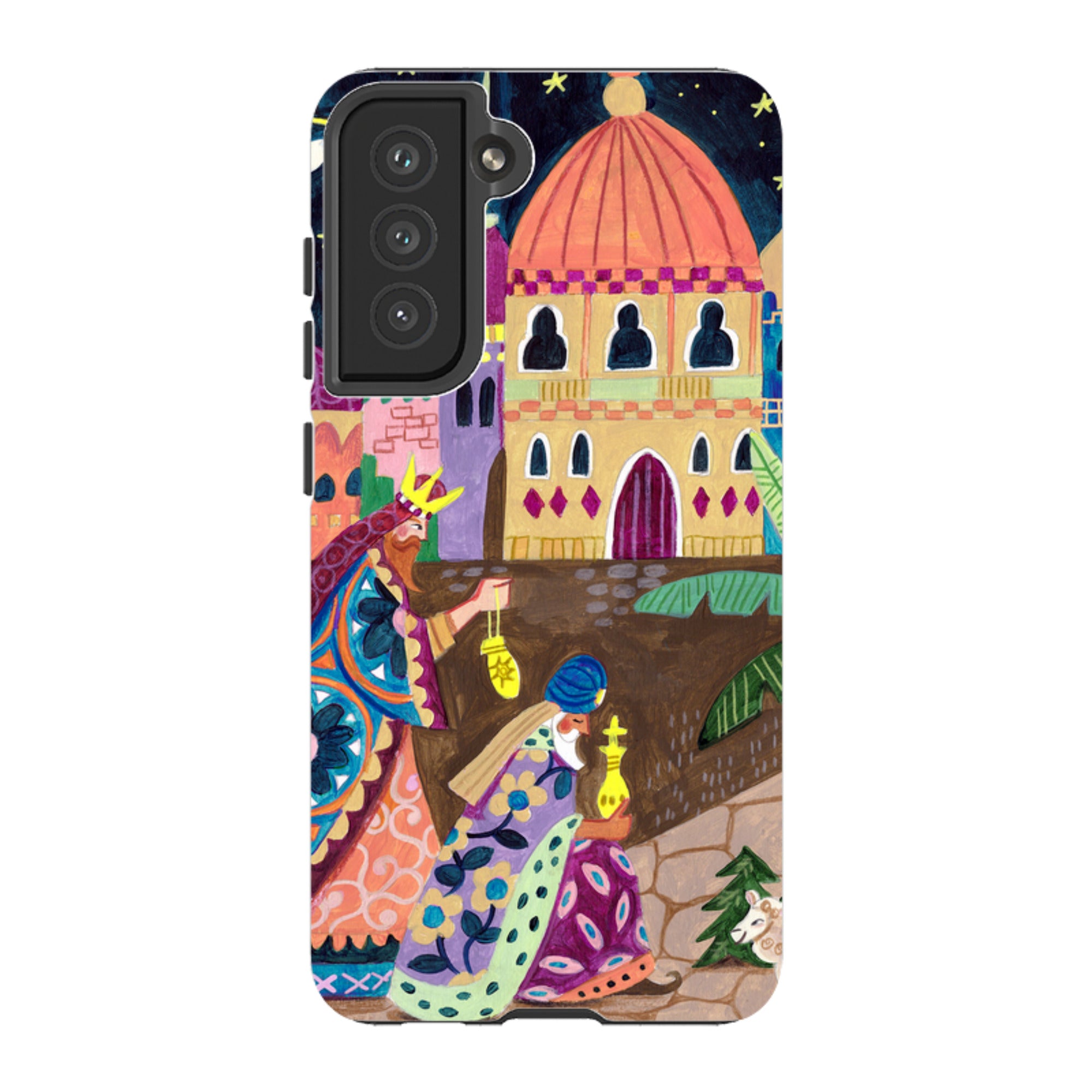 Samsung Tough Case - Wisemen II By Caroline Bonne Muller