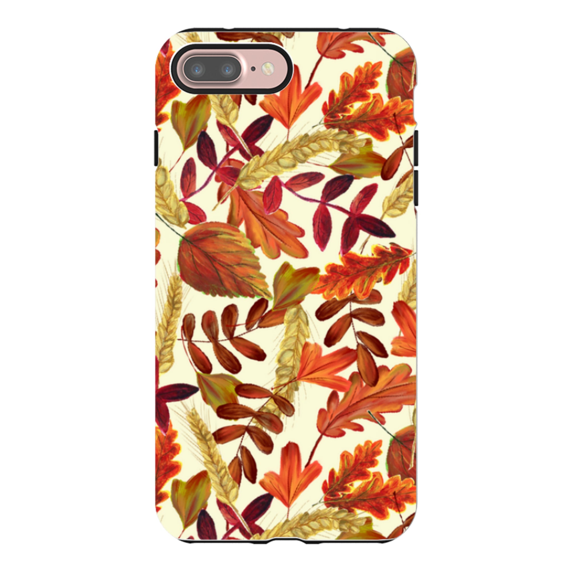 iPhone Tough Case - Fall Harvest Pattern By Abby Jacobs