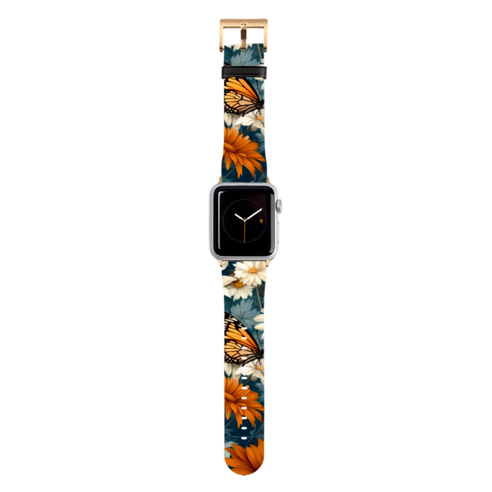 Butterfly Daisies Apple Watch Strap