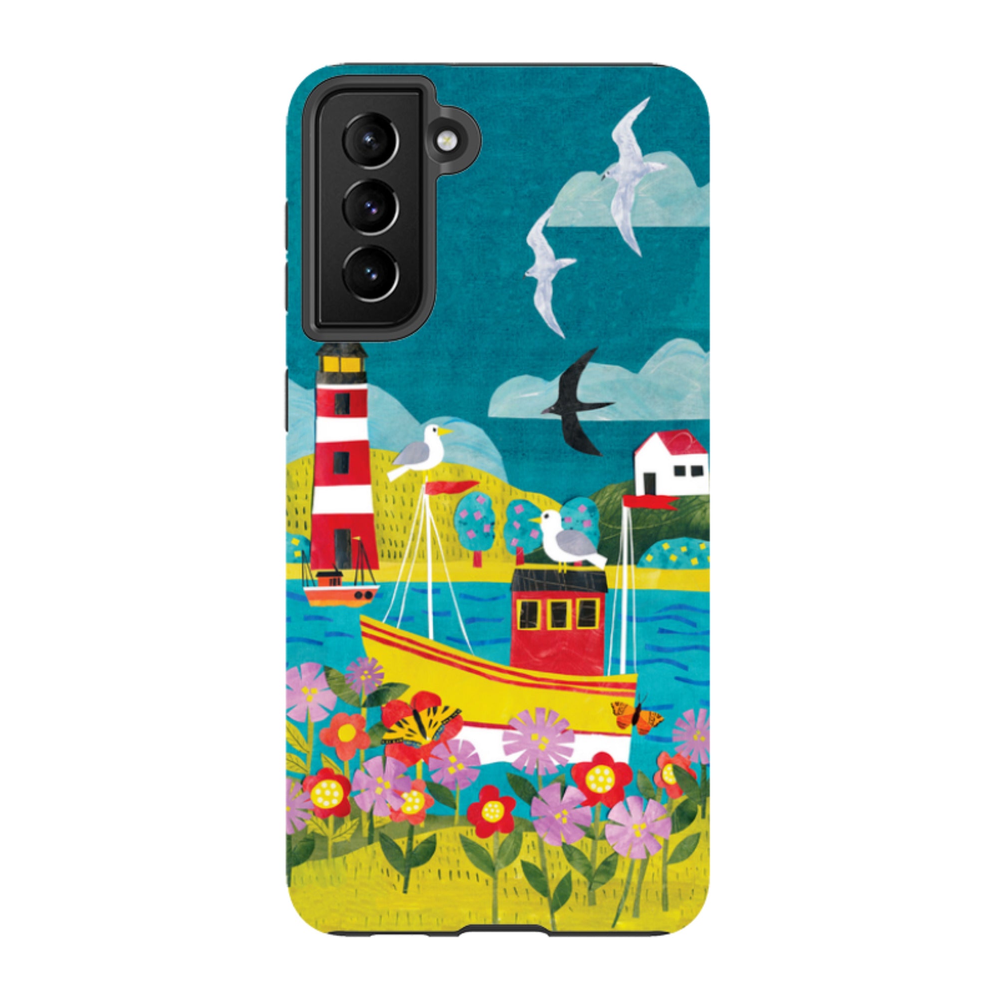 Samsung Tough  Case - Fishing Boat By Tracey English