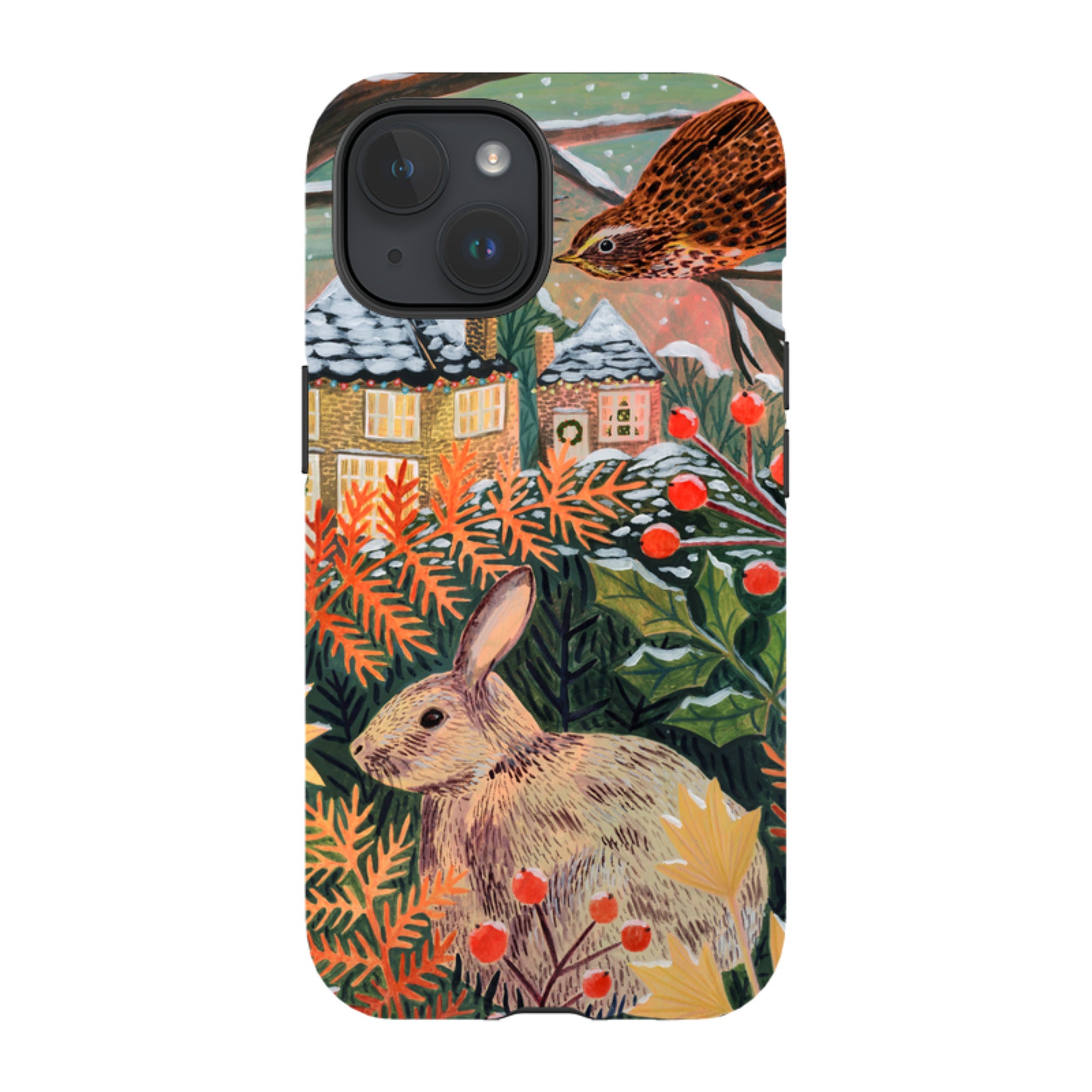 iPhone Tough Case - Rabbit By Lee Foster Wilson