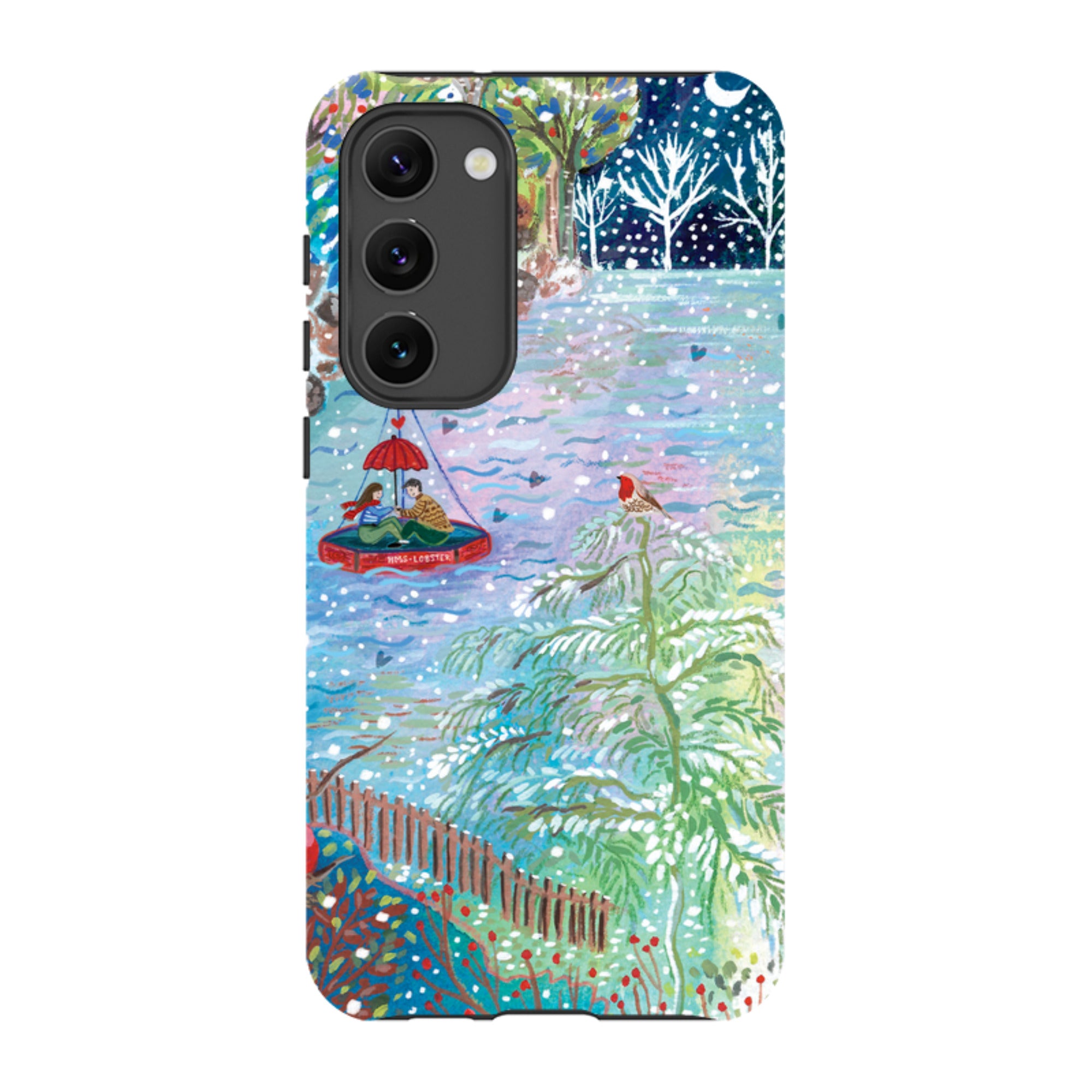 Samsung Tough Case - A Wee Winter Harbour By Emma Frances Grant