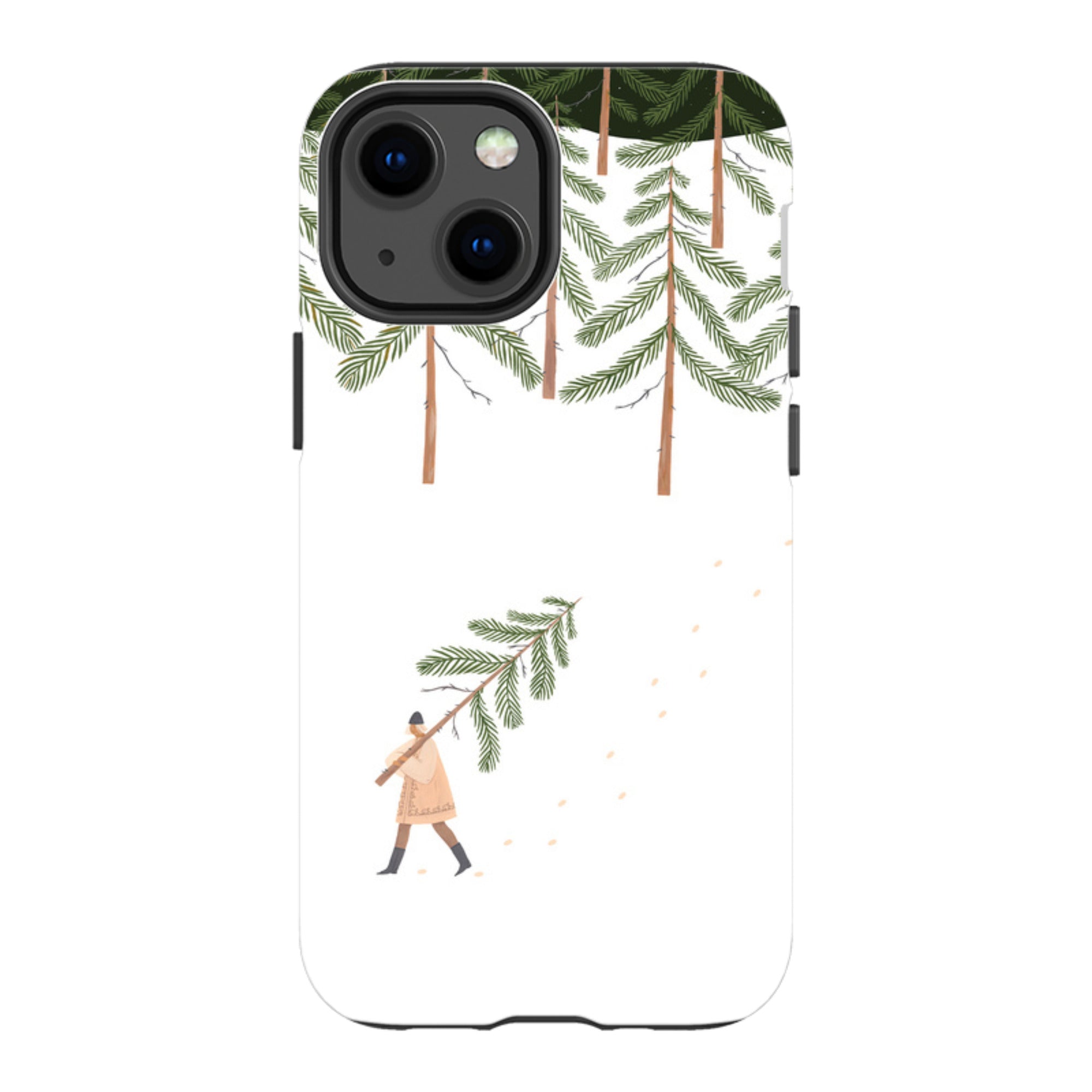 iPhone Tough Case - Coming Home For Christmas By Madalina Andronic