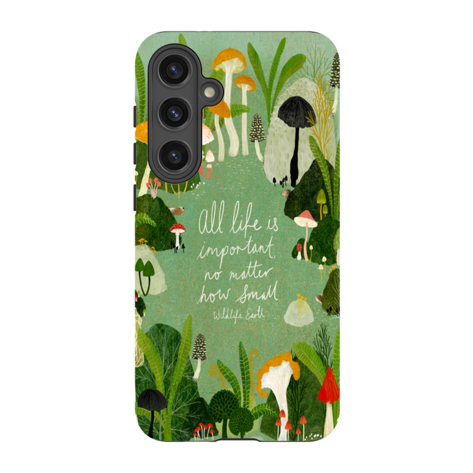 Samsung Tough Case - Wildlife Text By Katherine Quinn