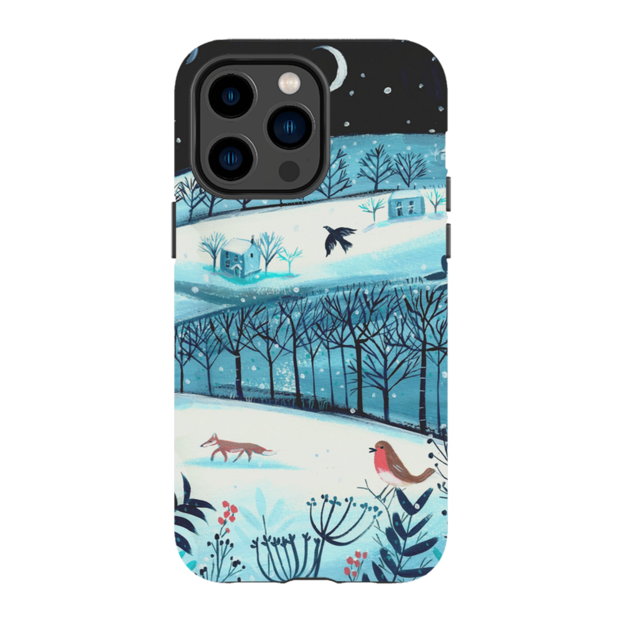 iPhone Tough Case - Winterscape-2 By Mary Stubberfield
