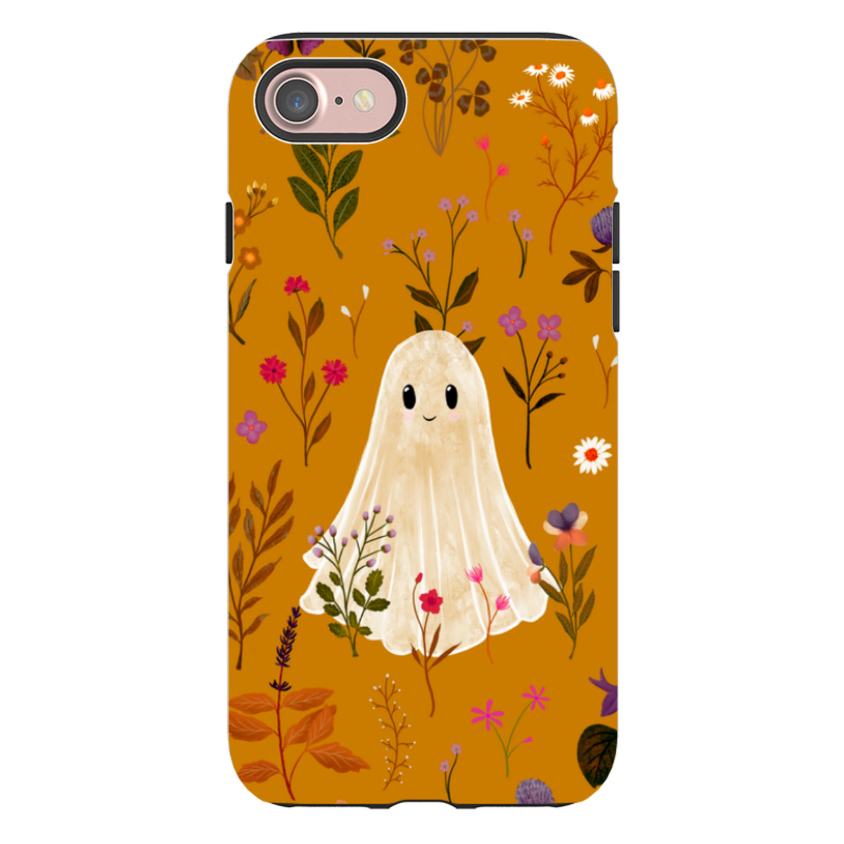 iPhone Tough Case - Ghost in the Garden - Spice Multi By Katherine Quinn
