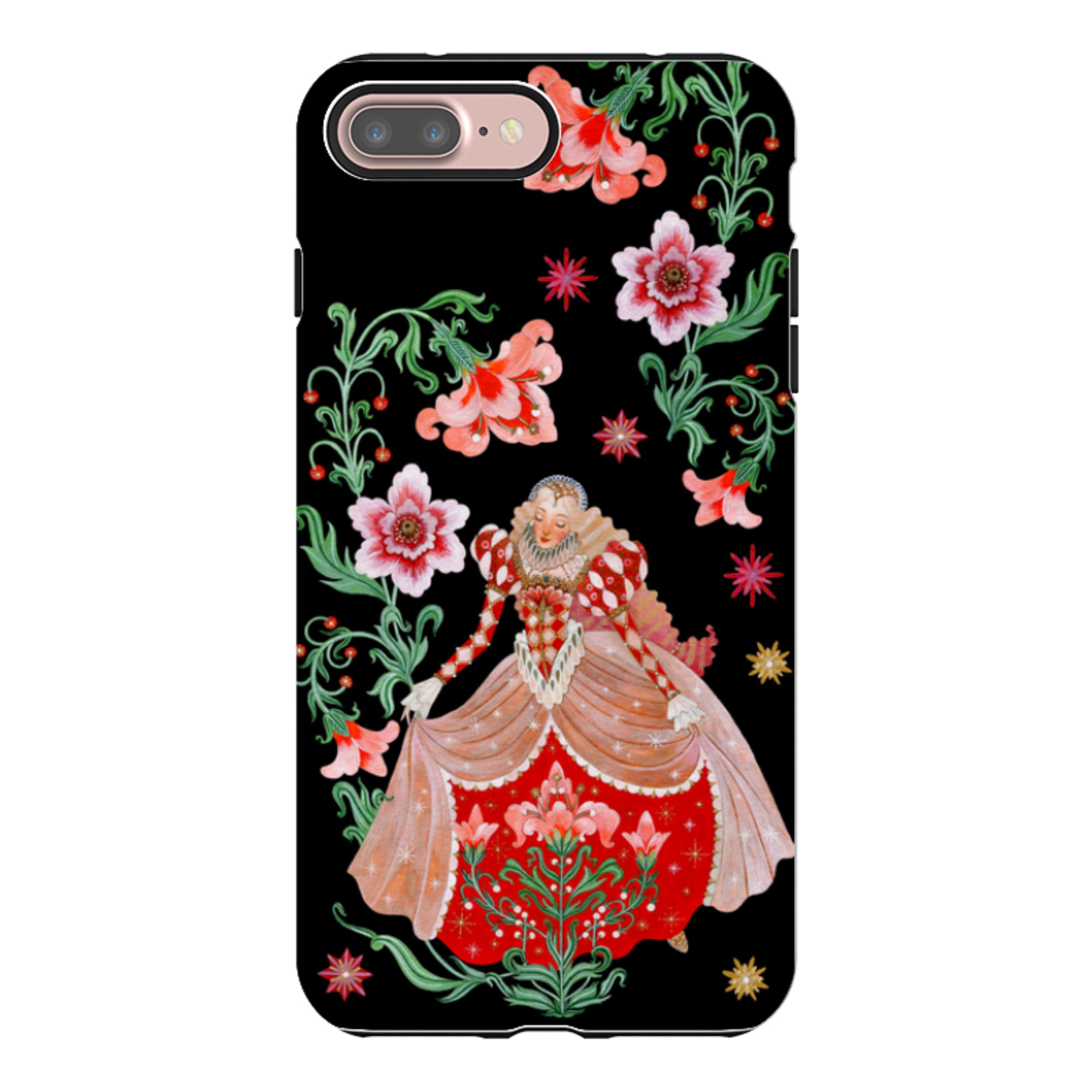 iPhone Tough  Case - Nine Ladies Dancing By Maria Matos