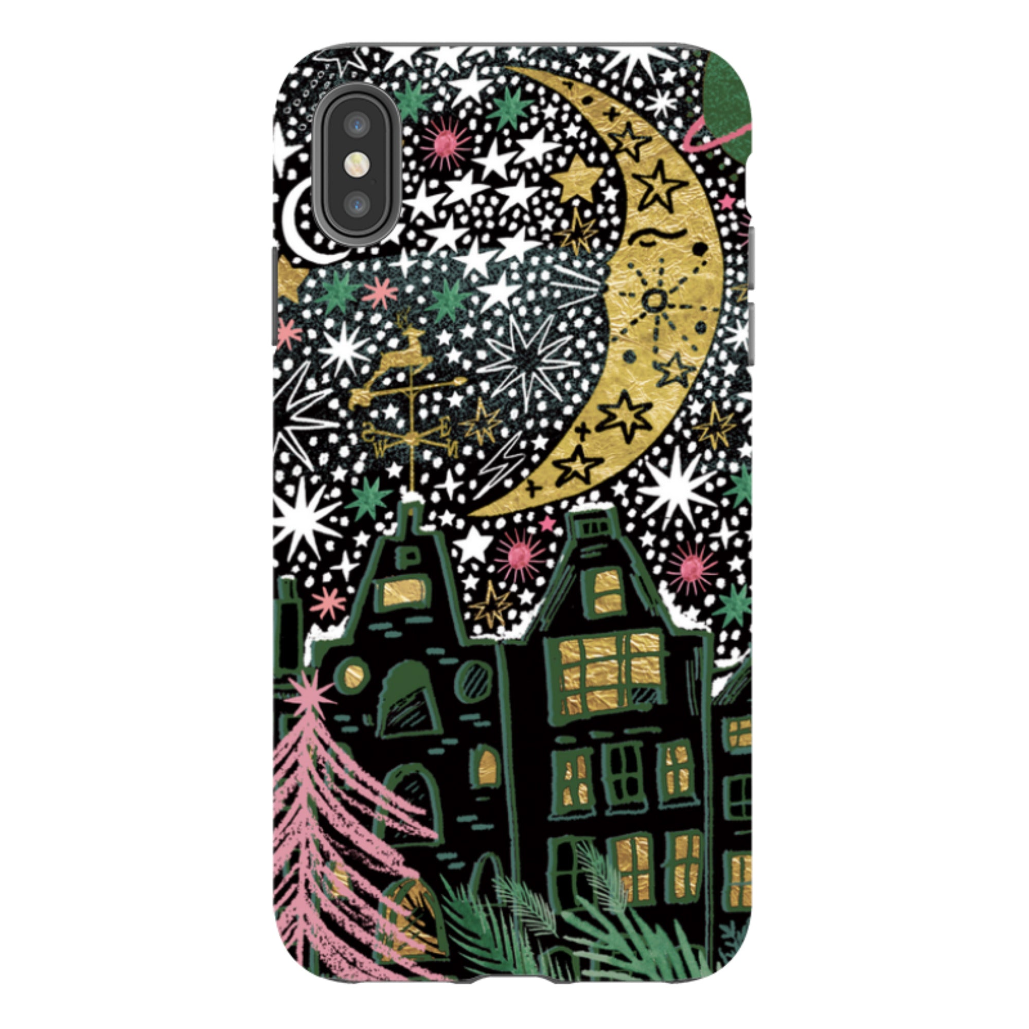 iPhone Tough Case - Night Before Xmas II By Emma Frances Grant