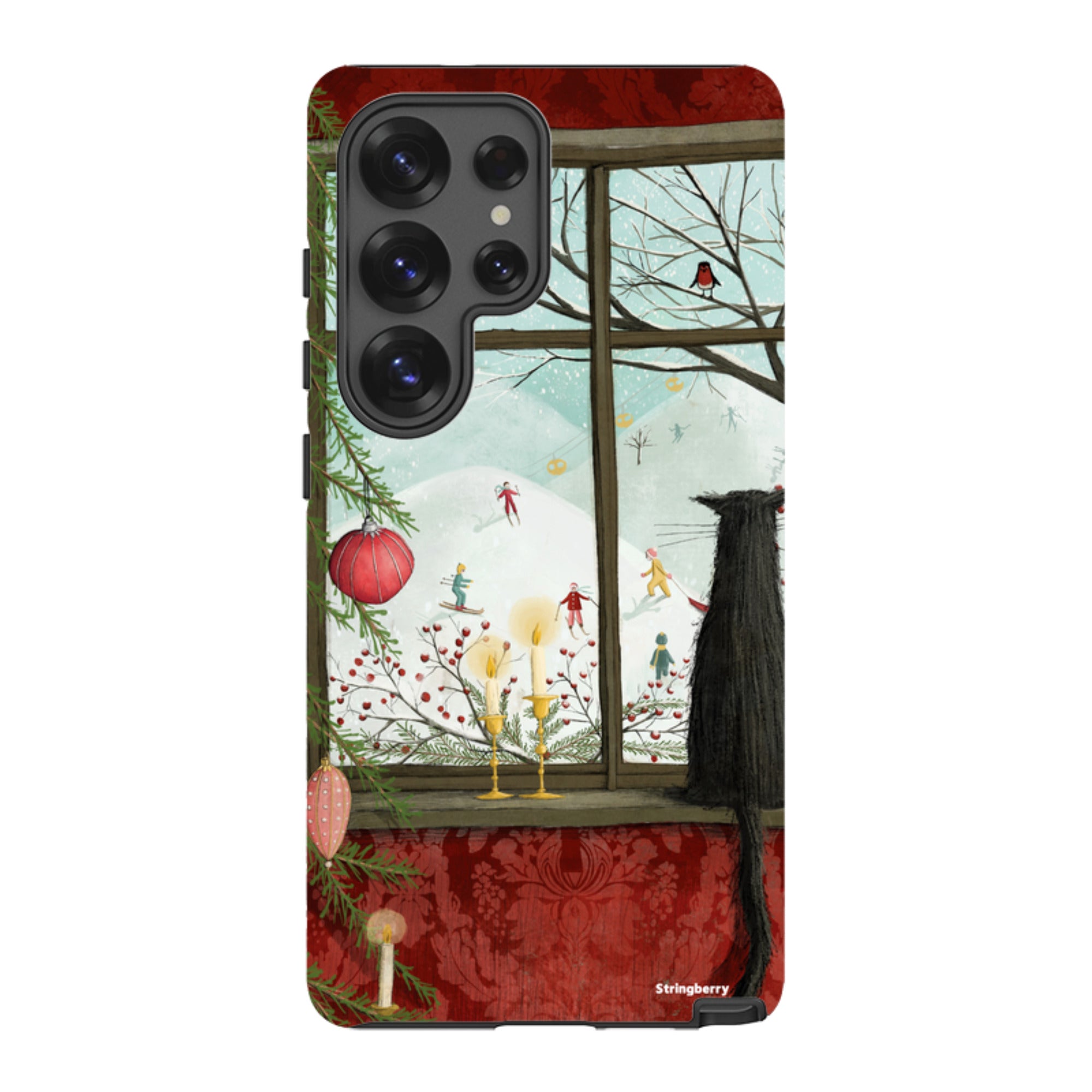 Samsung Tough Case - Christmas Window By Maja Lindberg
