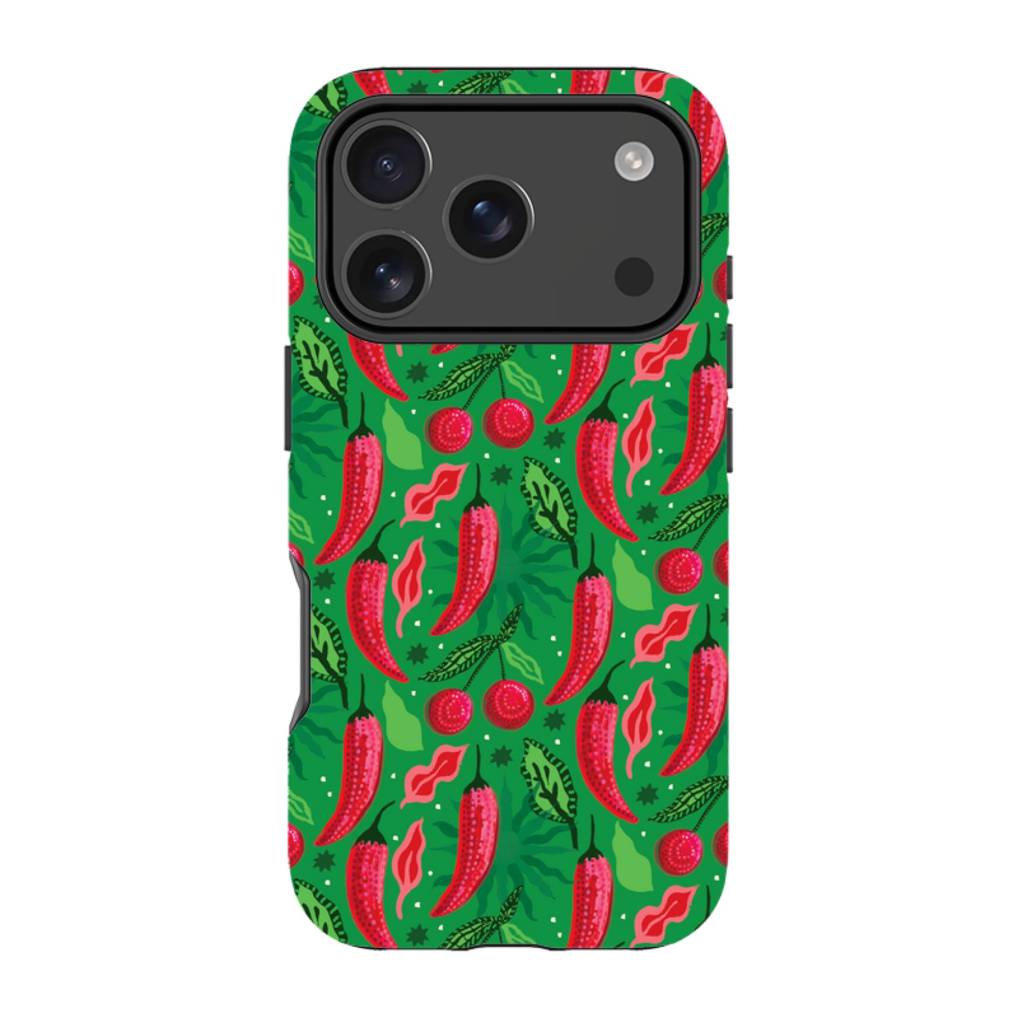 iPhone Tough Case - Chilli Cherry By Emma Frances Grant