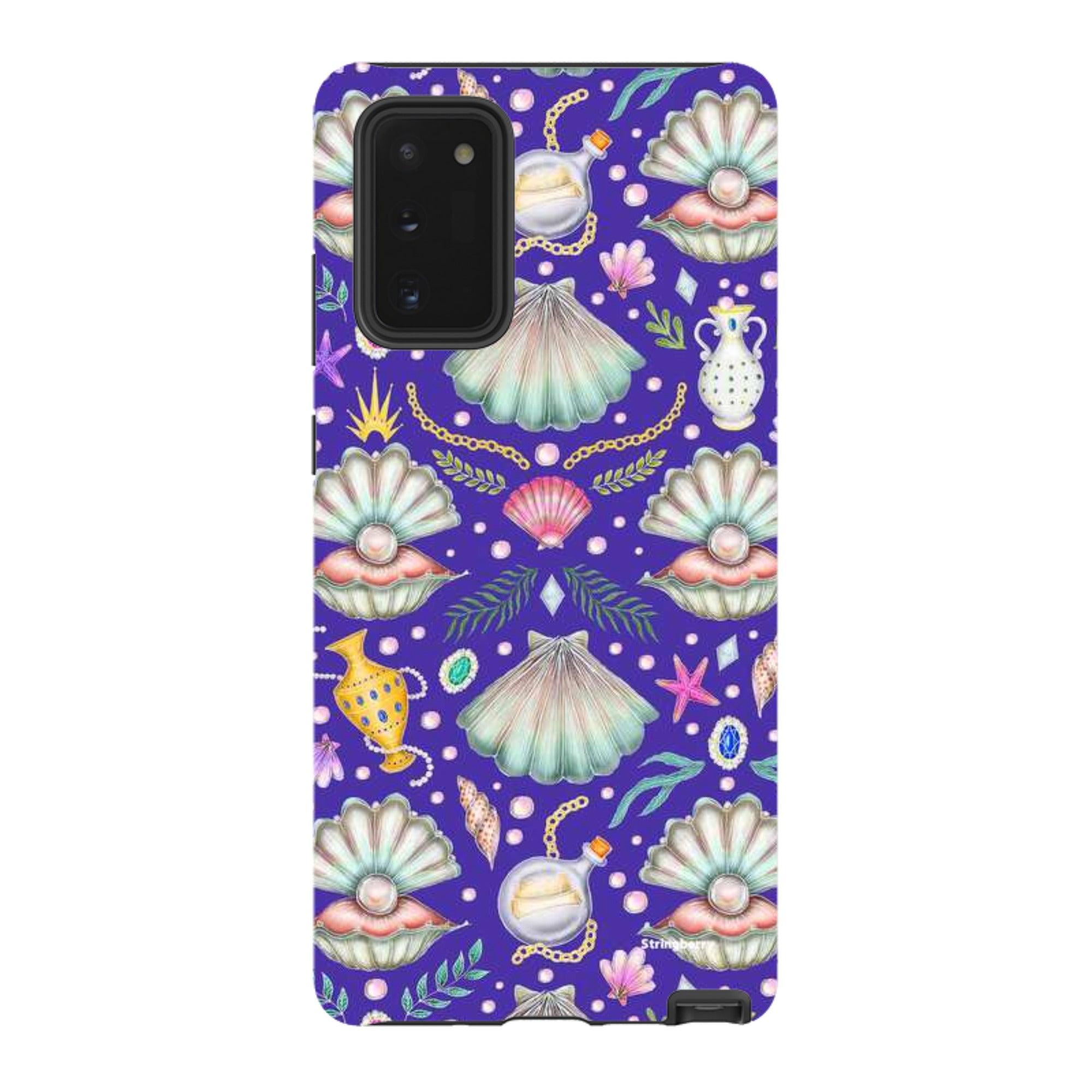 Samsung Tough Case - Pearl's Fantasy Indigo By Catherine Rowe