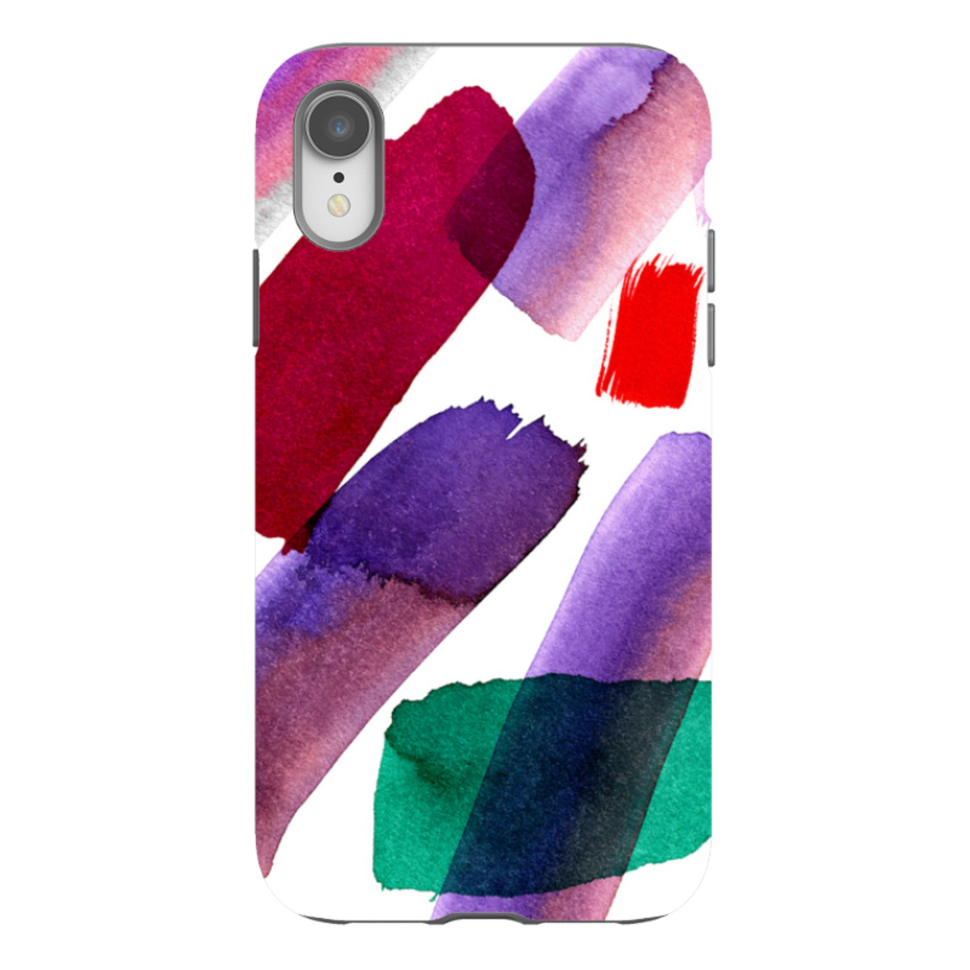 iPhone Tough Case - Lilac Brushes By Kitty Joseph