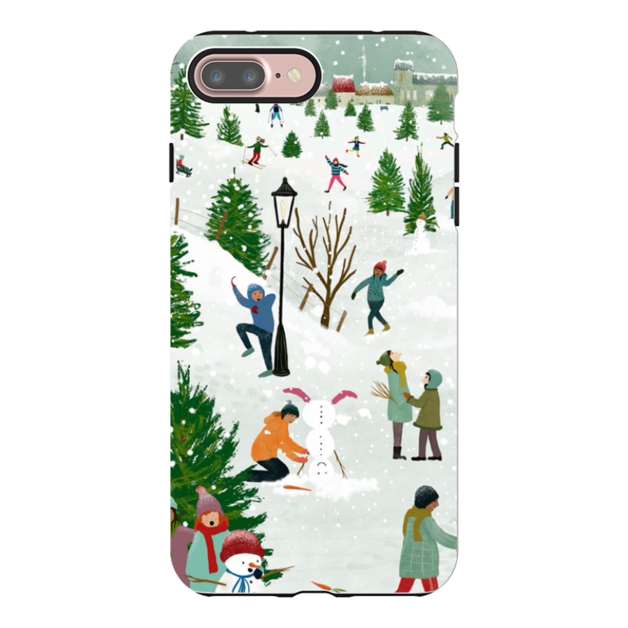 iPhone Tough Case - Let It Snow By Katherine Quinn