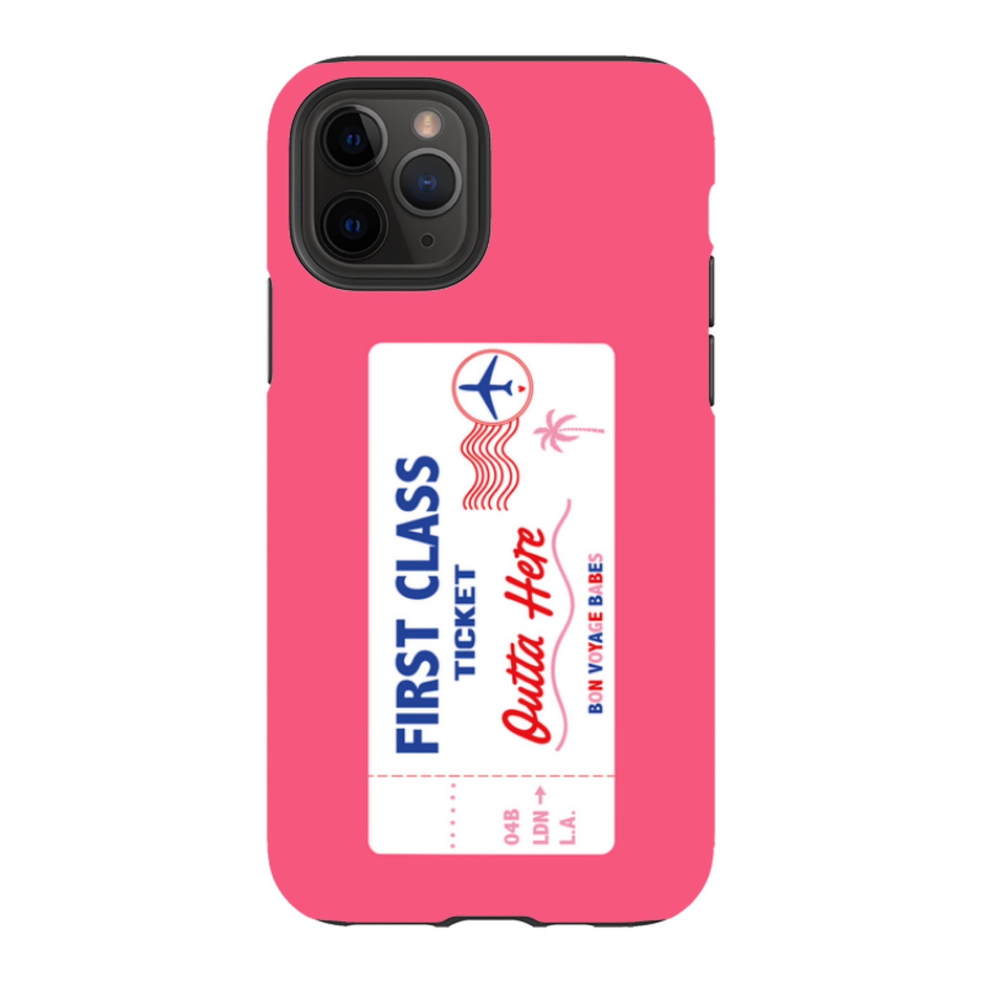 iPhone Tough Case - First Class Peach