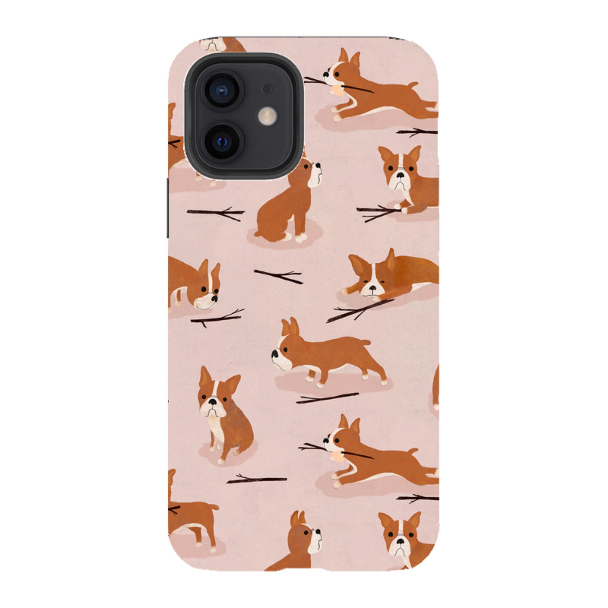 iPhone Tough Case - Boston Terrier By Katherine Quinn