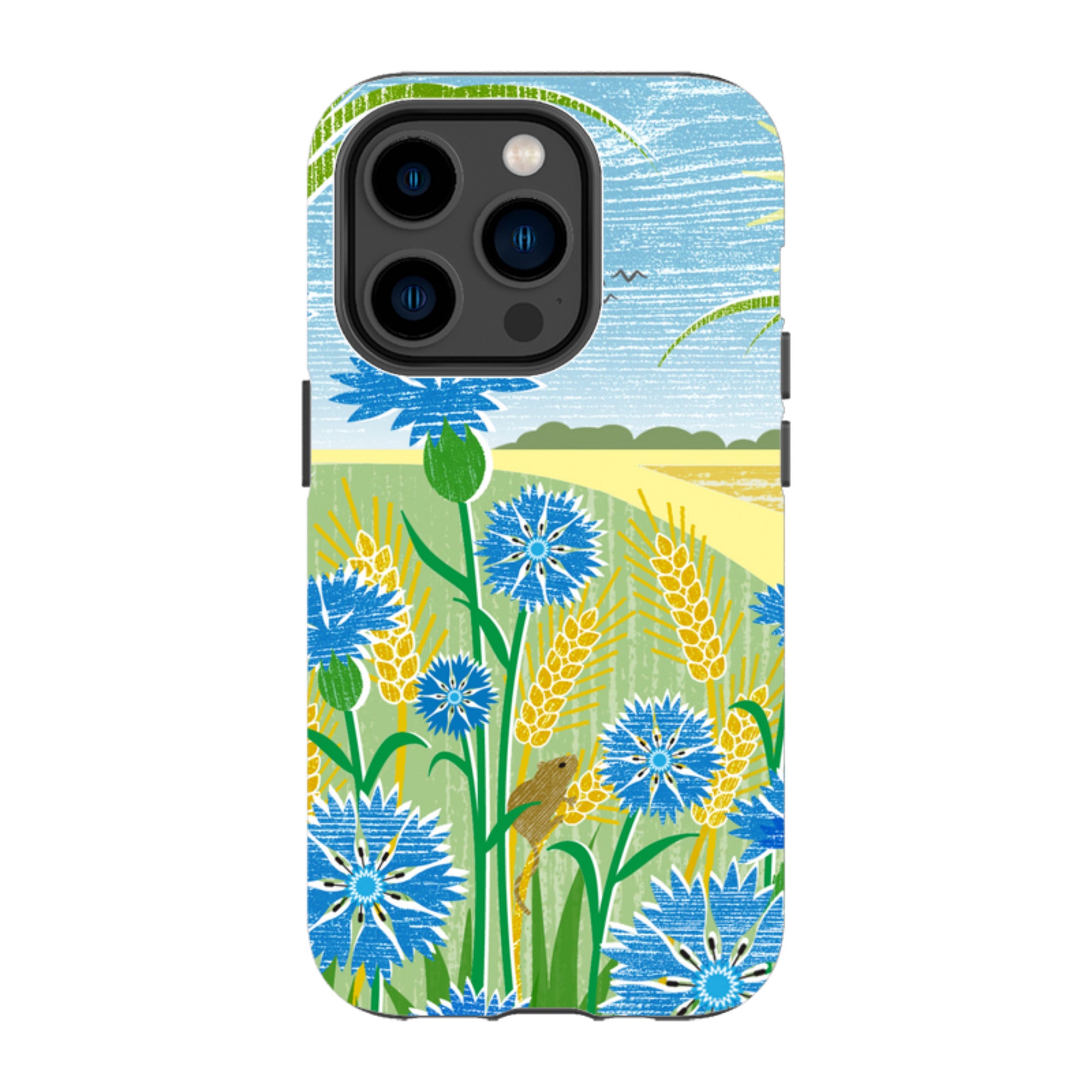 iPhone MagSafe Tough Case - Cornflowers By Liane Payne
