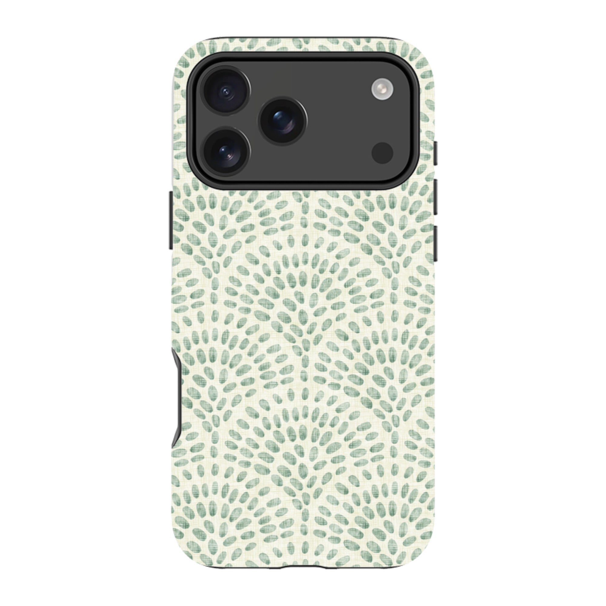 iPhone MagSafe Tough Case - Scallop - Sage By Katherine Quinn