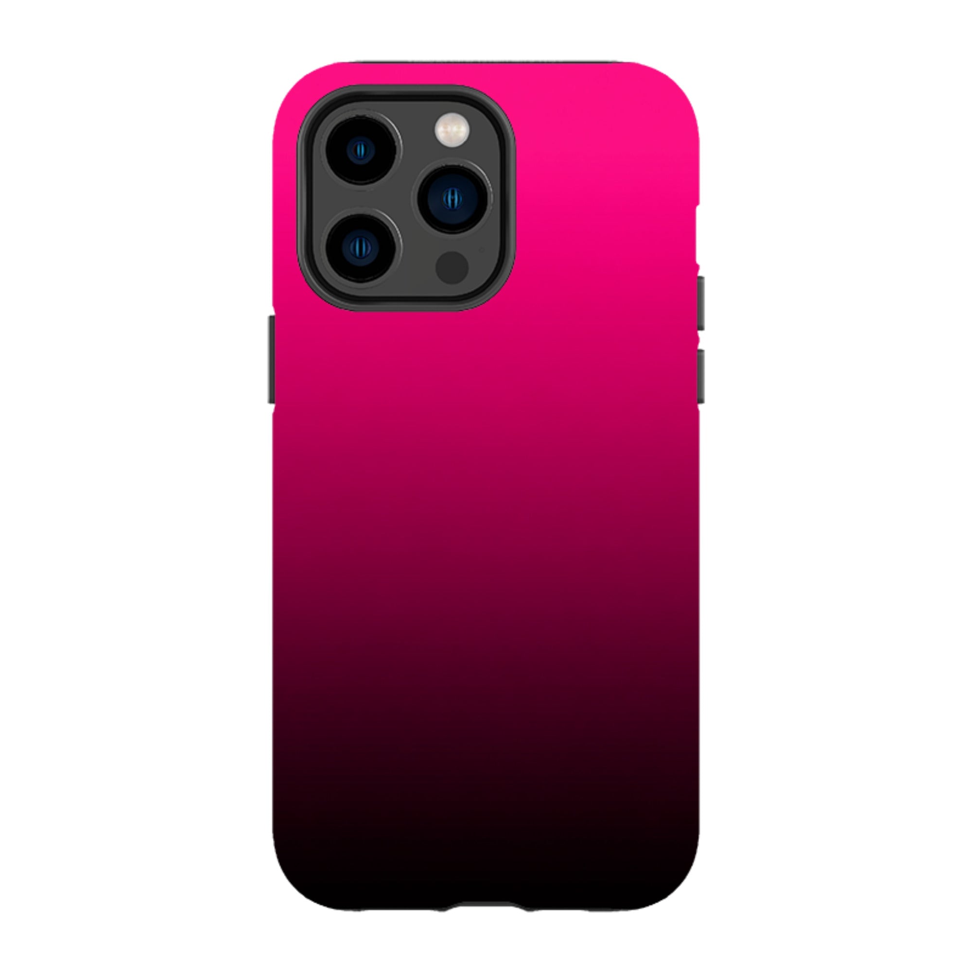 iPhone Tough Case - Hot Pink Ombre