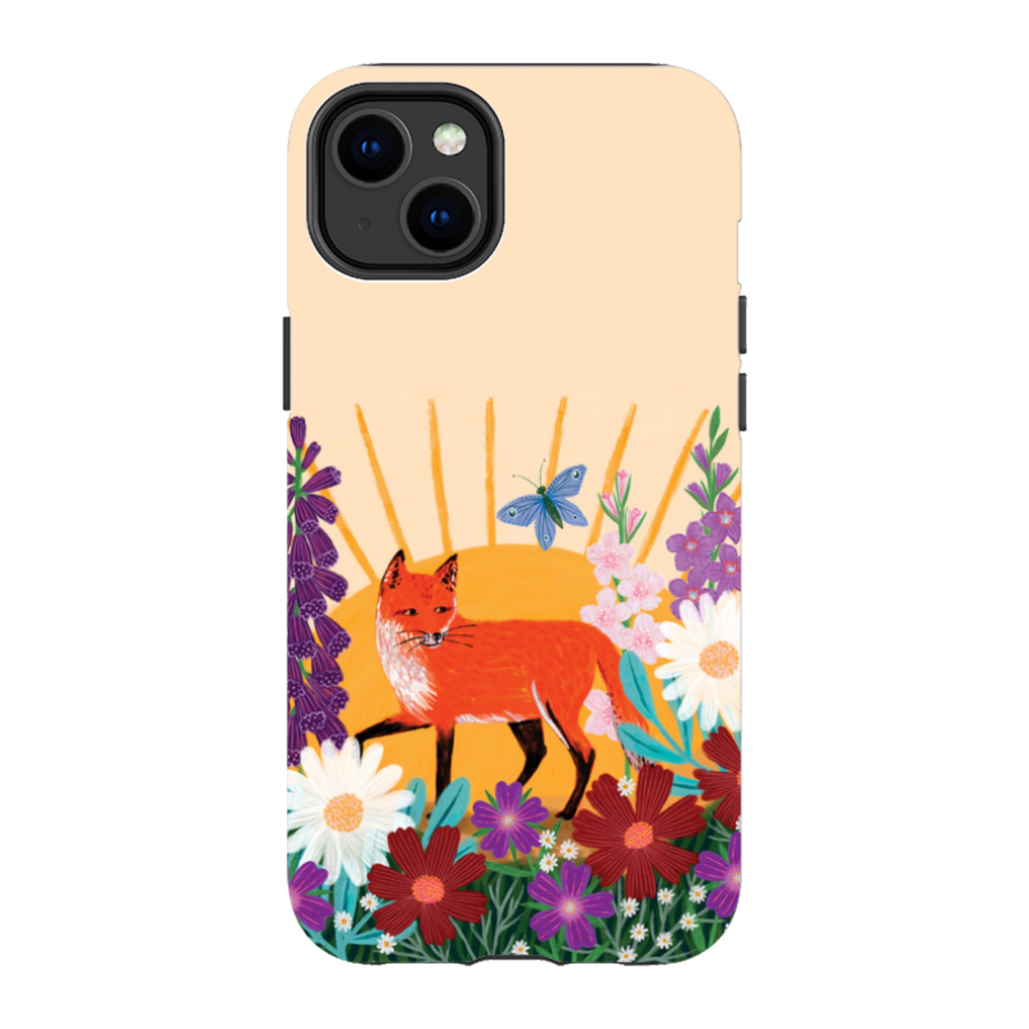 iPhone Tough Case - Summer Fox By Lee Foster Wilson