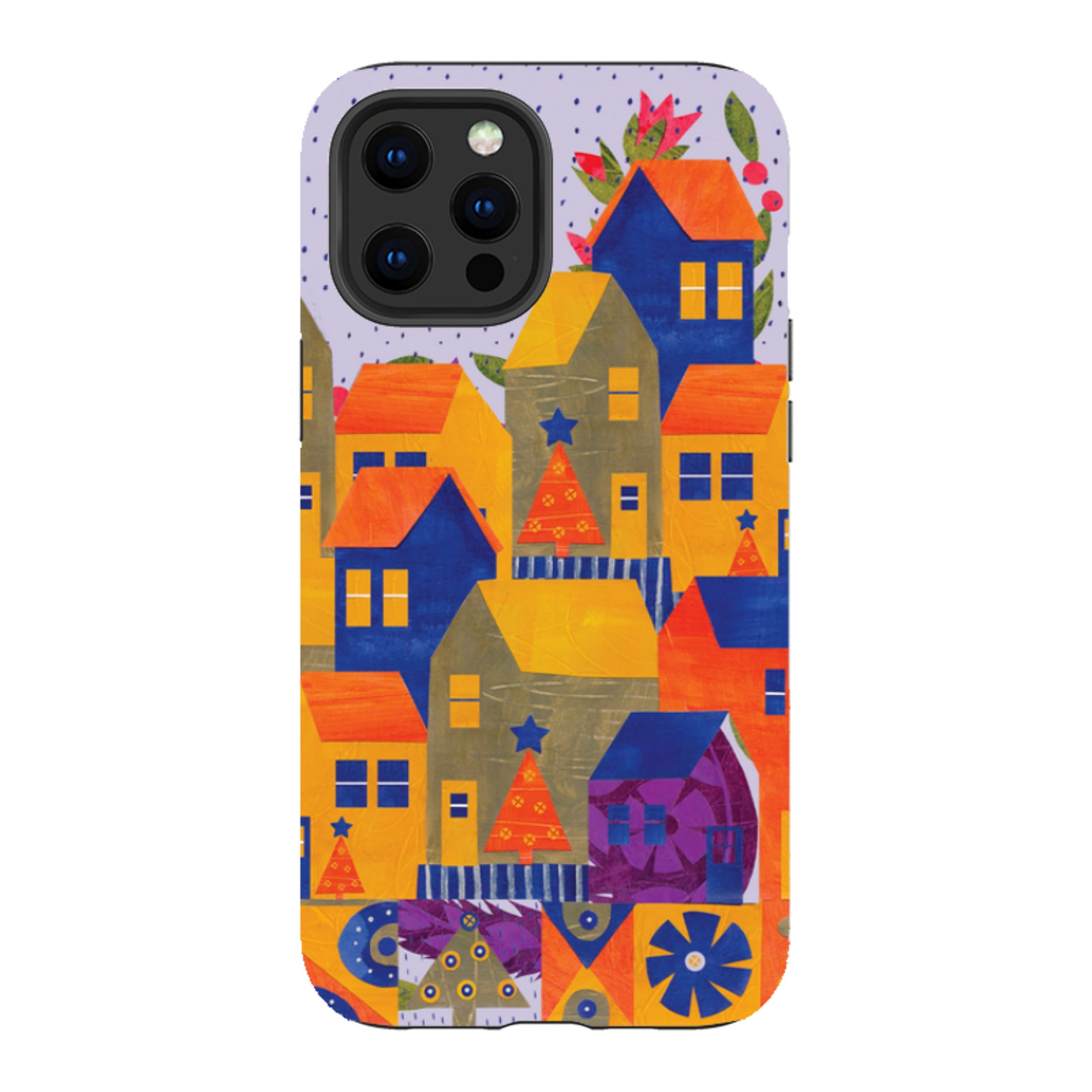 iPhone Tough Case - Winter Village I By Tracey English