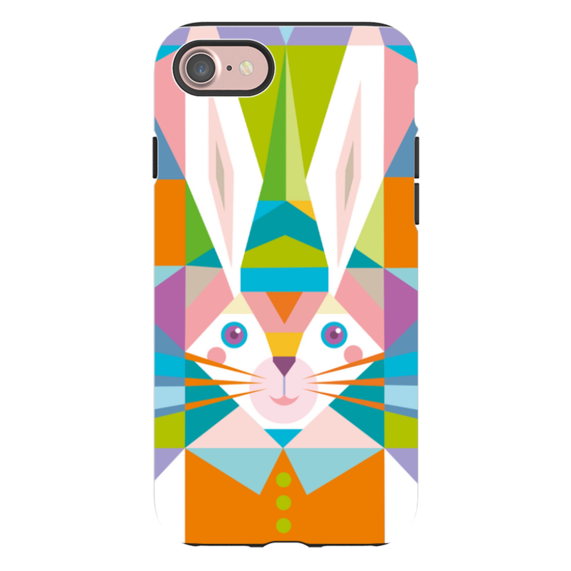 iPhone Tough Case - Bunny By Patternistas