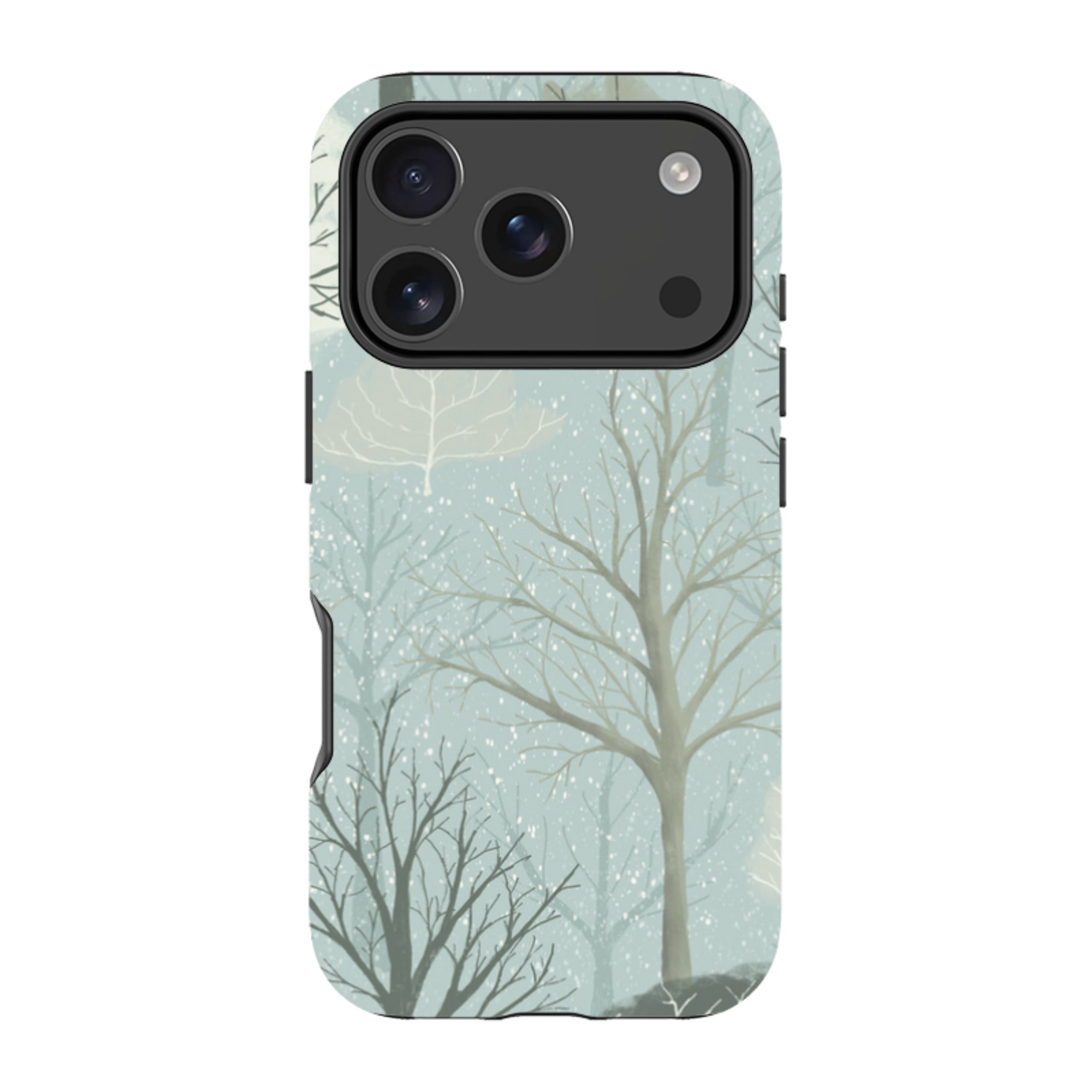 iPhone Tough Case - Winter Trees By Maja Lindberg