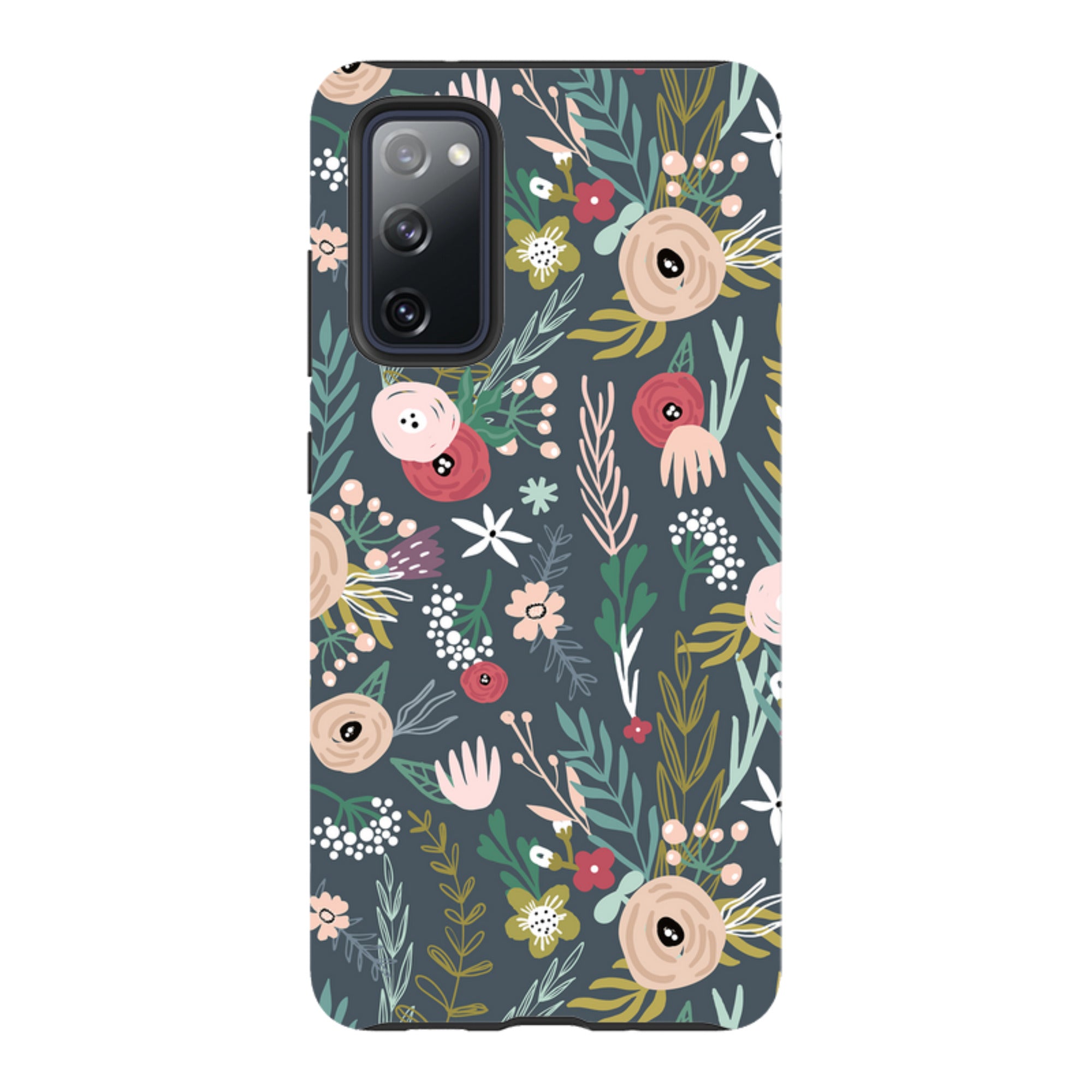 Samsung Tough Case - Winter Scandi Floral