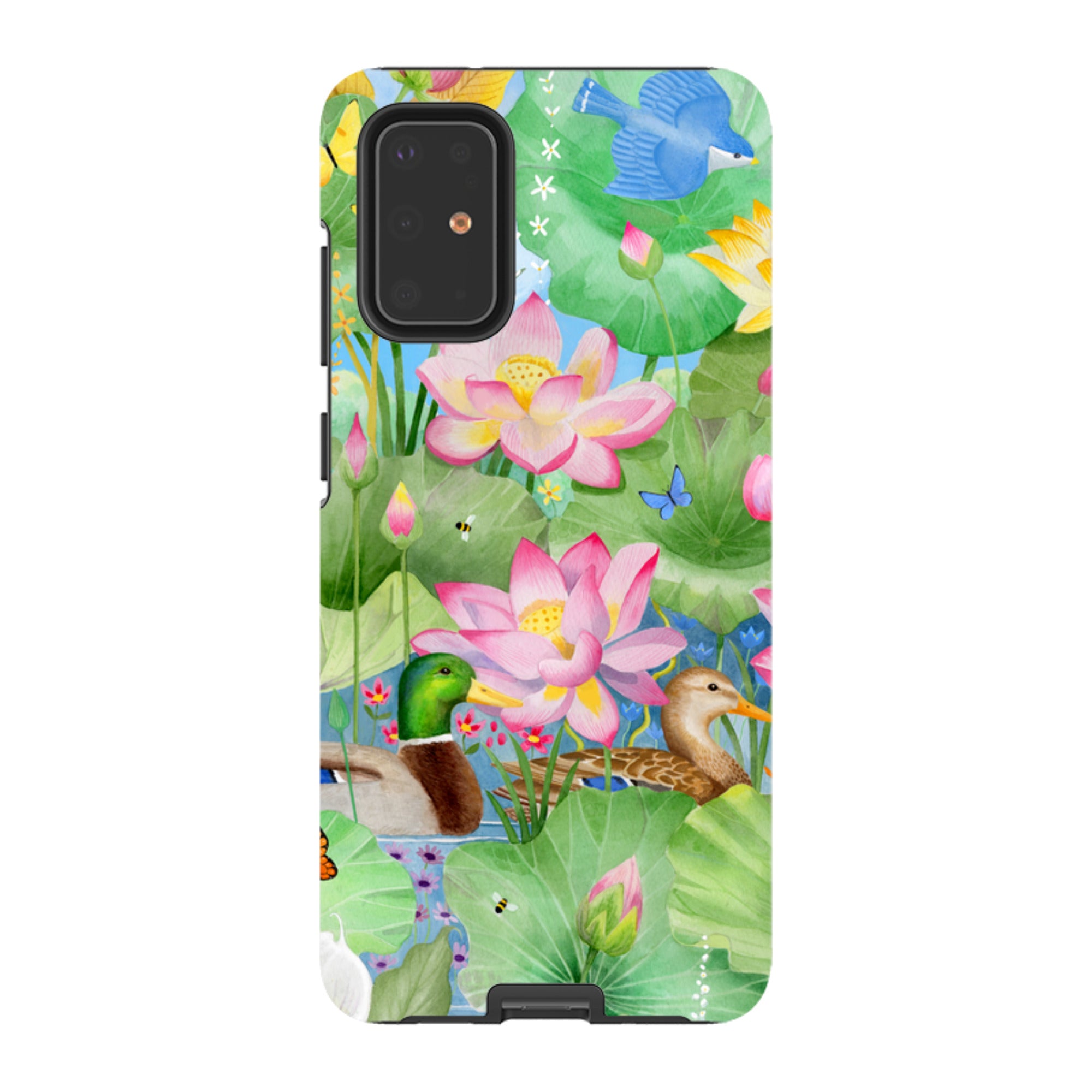 Samsung Tough Case - Waterlily Pond By Bex Parkin