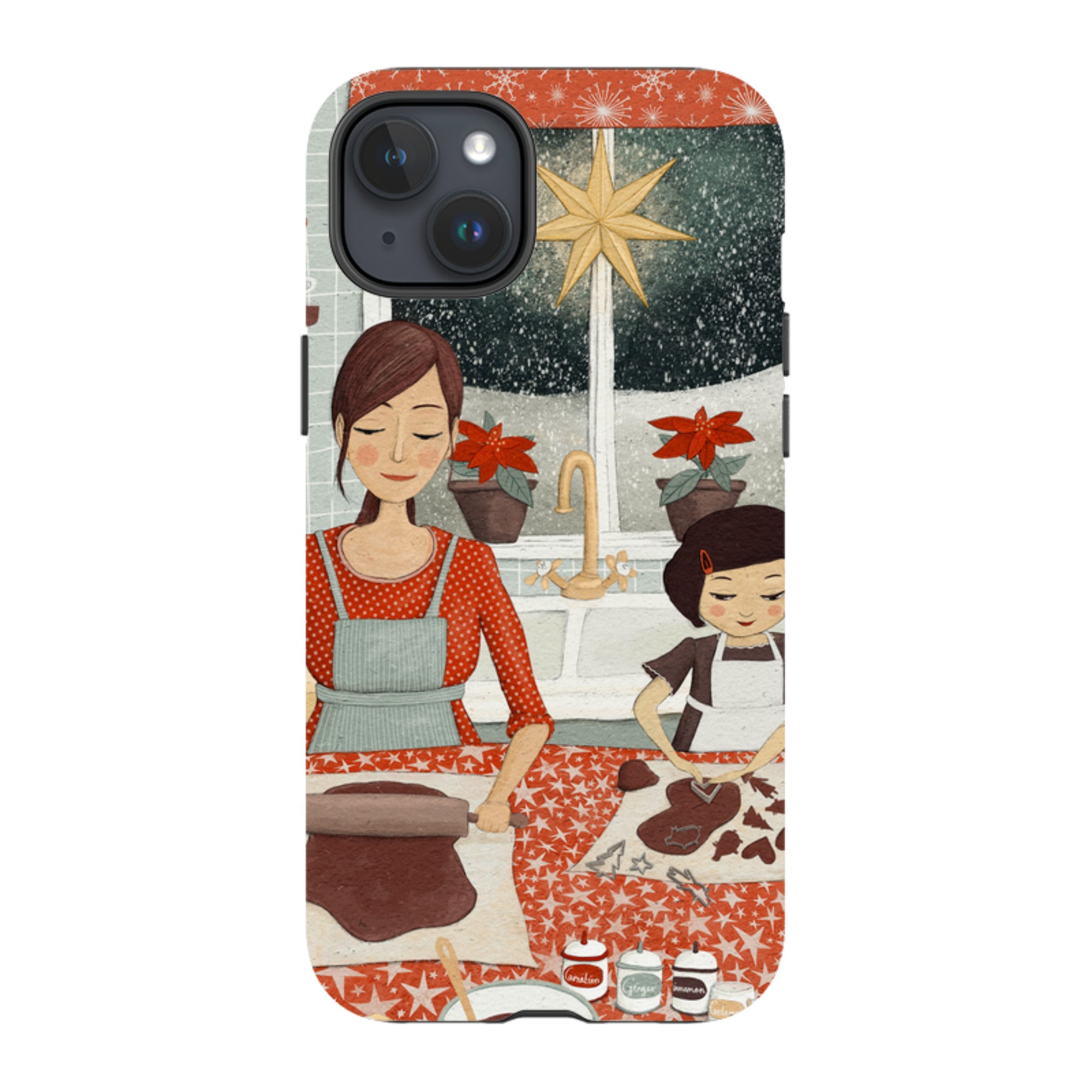 iPhone Tough Case - Sugar and Spice By Maja Lindberg