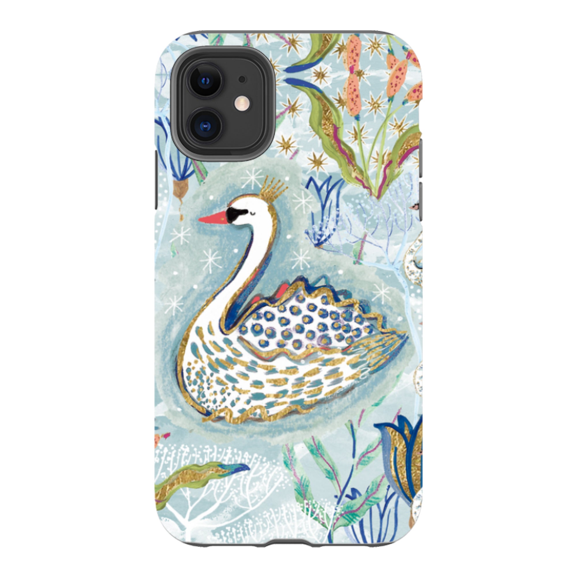 iPhone Tough Case - Seven Swans I By Emma Frances Grant