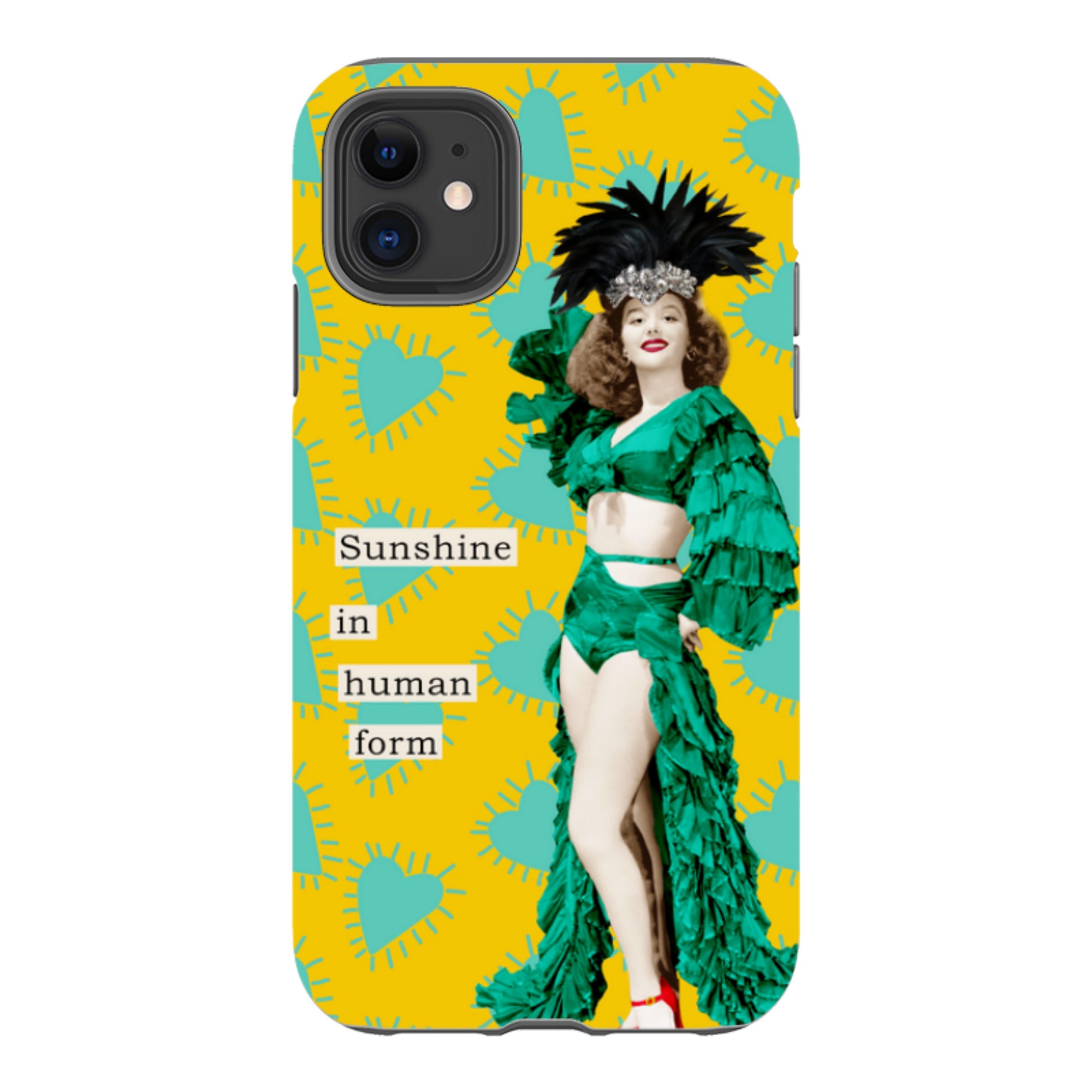 iPhone Tough Case - Sunshine In Human Form By Clare Jordan