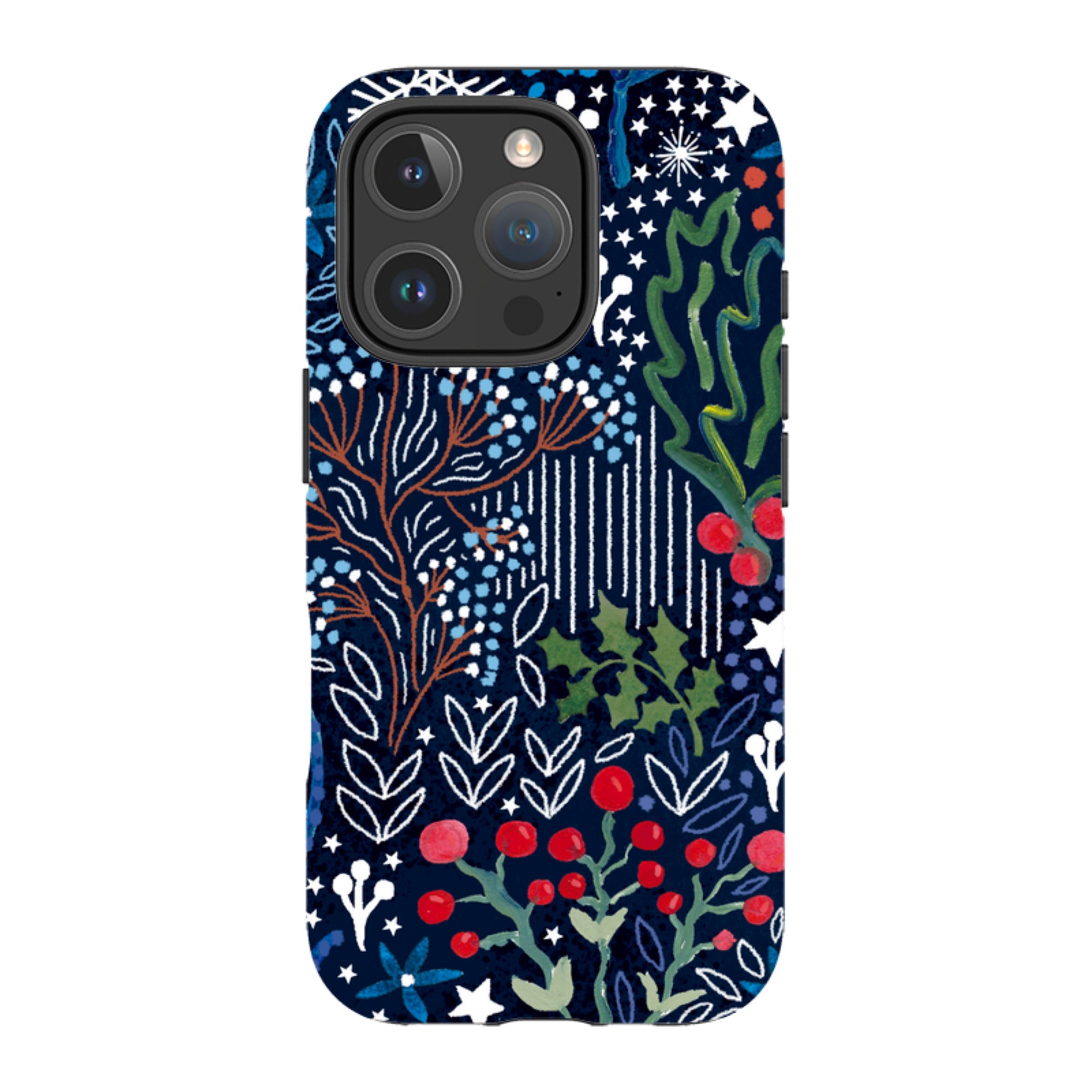 iPhone MagSafe Tough Case - Winter Flowers II By Emma Frances Grant