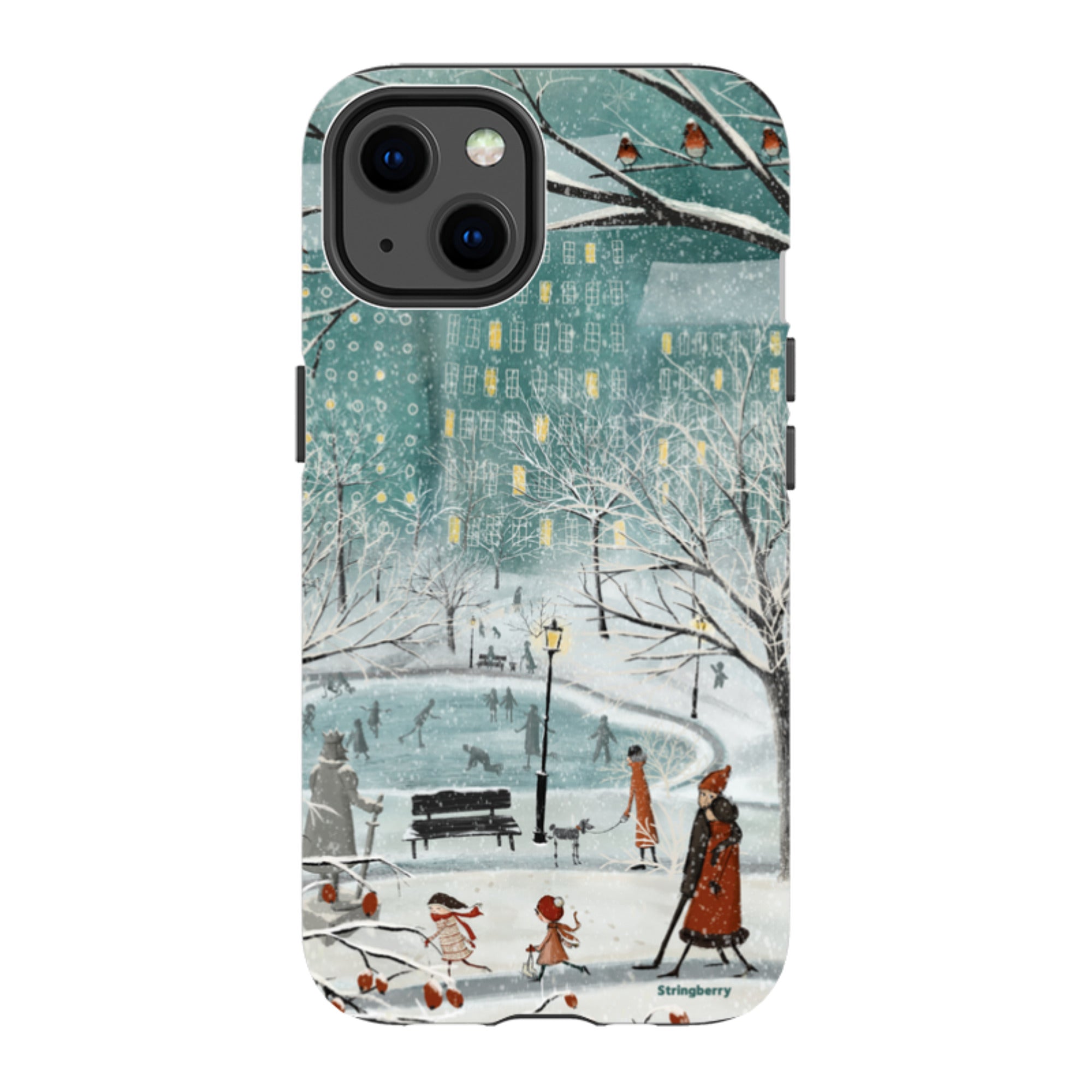 iPhone Tough Case - Walk In The Park By Maja Lindberg