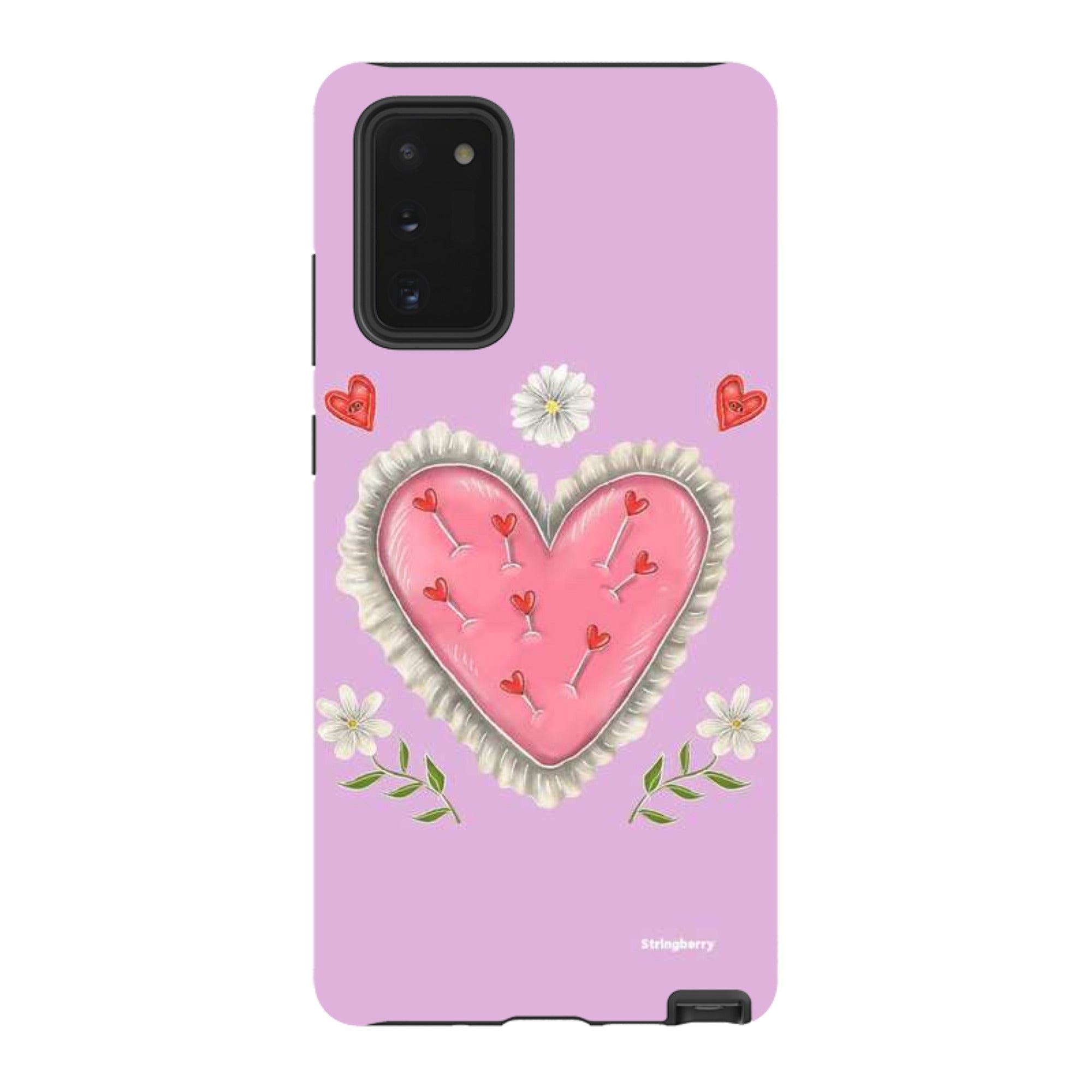 Samsung Tough Case - Heart Pin Cushion By Catherine Rowe