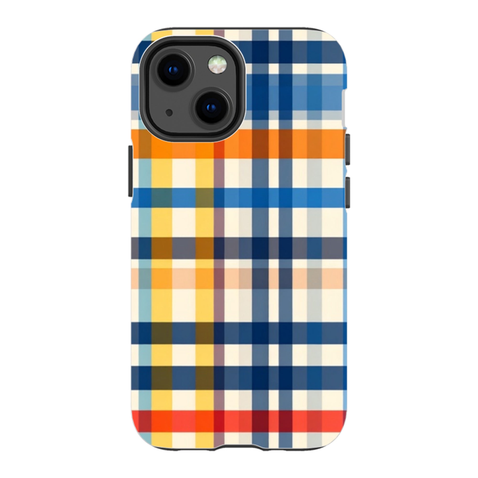 iPhone Tough Case - Barcelona Gingham